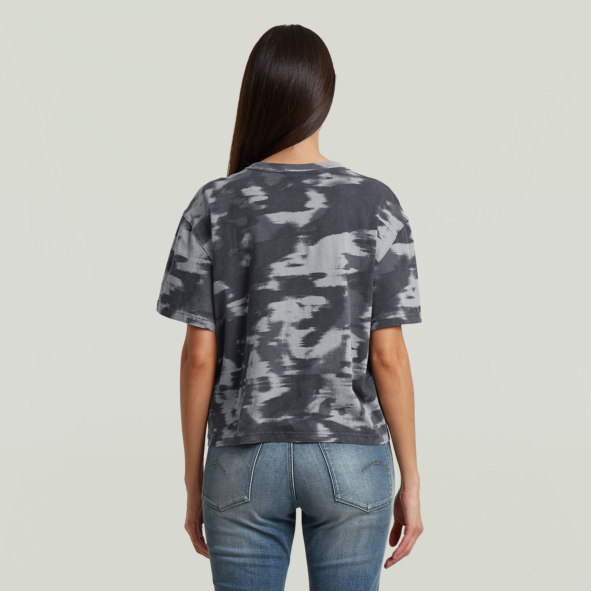 G-STAR T-Shirt »Regular Camo r t wmn« mit Allover-Print, Rundhals