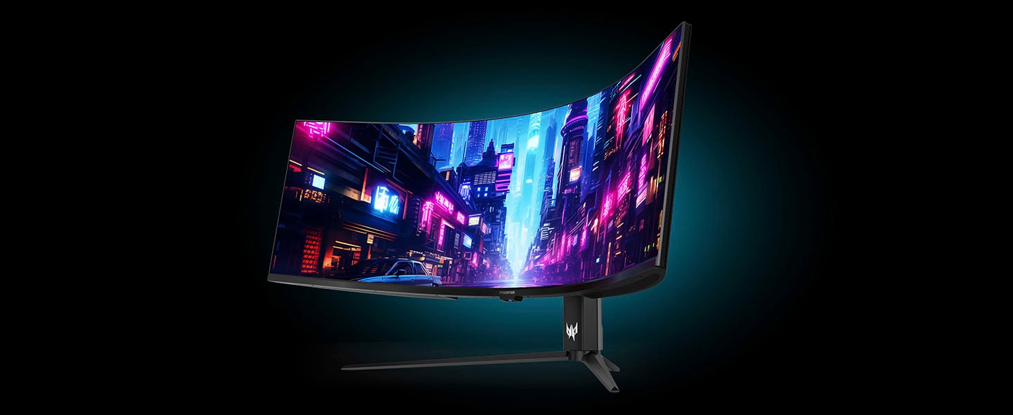 Acer Curved-Gaming-LED-Monitor »Predator Z57« 145 cm/57 ″  7680 x 2160 px DUHD 1 Reaktionszeit 120 Hz MiniLED