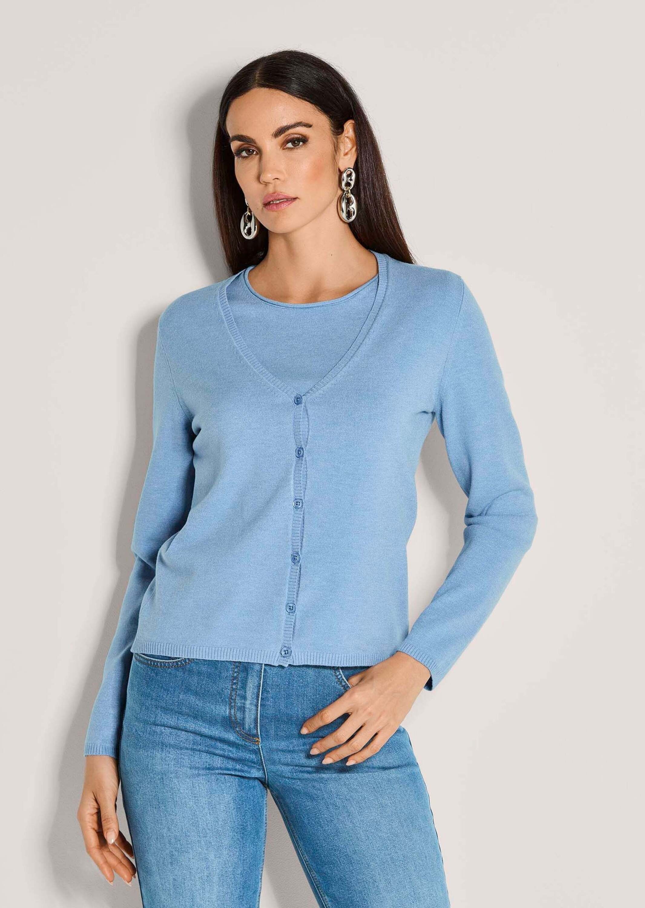 MADELEINE 2-in-1-Strickjacke »Twinset Twinset«