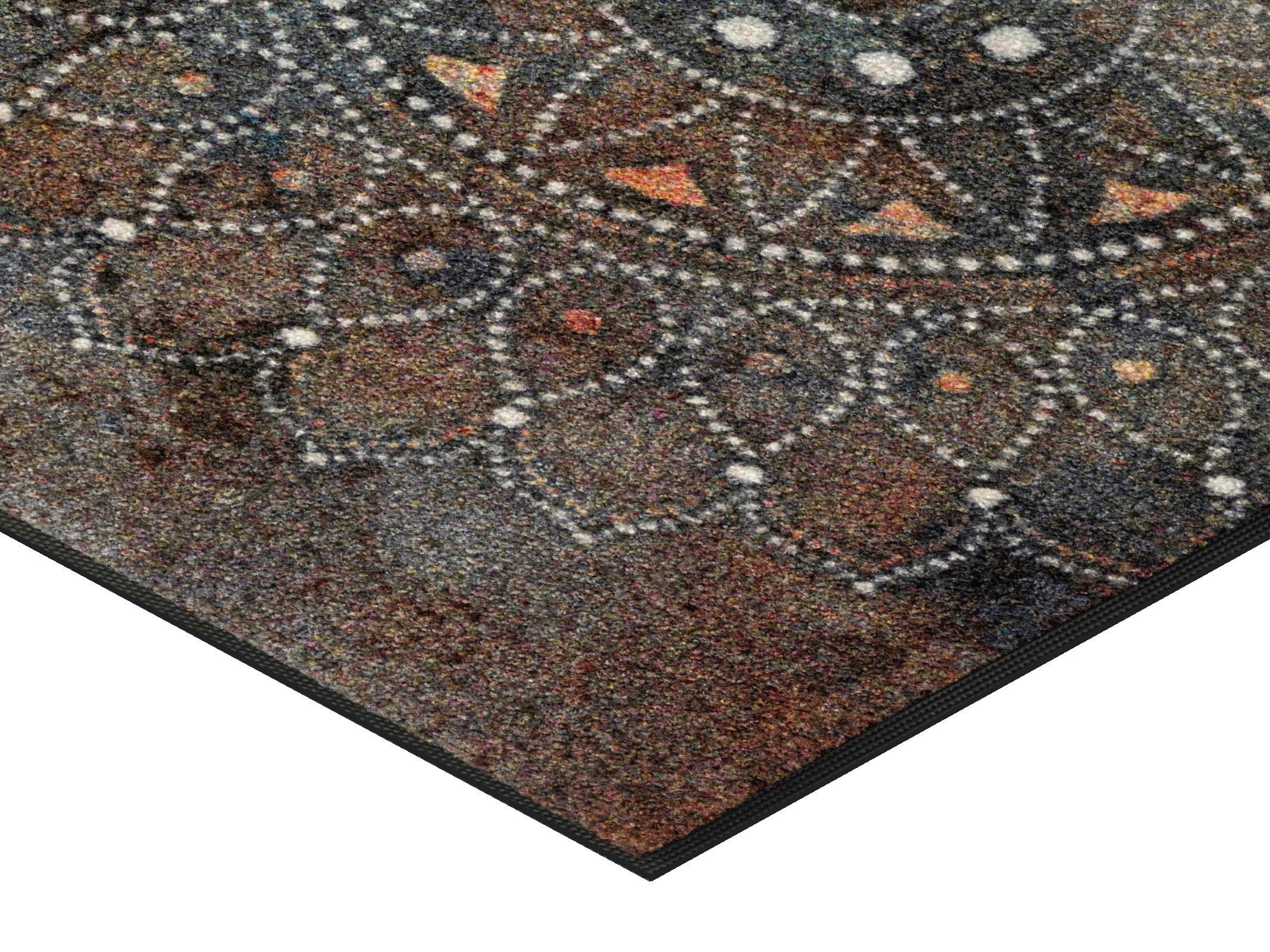wash+dry by Kleen-Tex Teppich »Madhana« rechteckig 7 mm Höhe Motiv Mandala, rutschhemmend, In- und Outdoor geeignet, waschbar