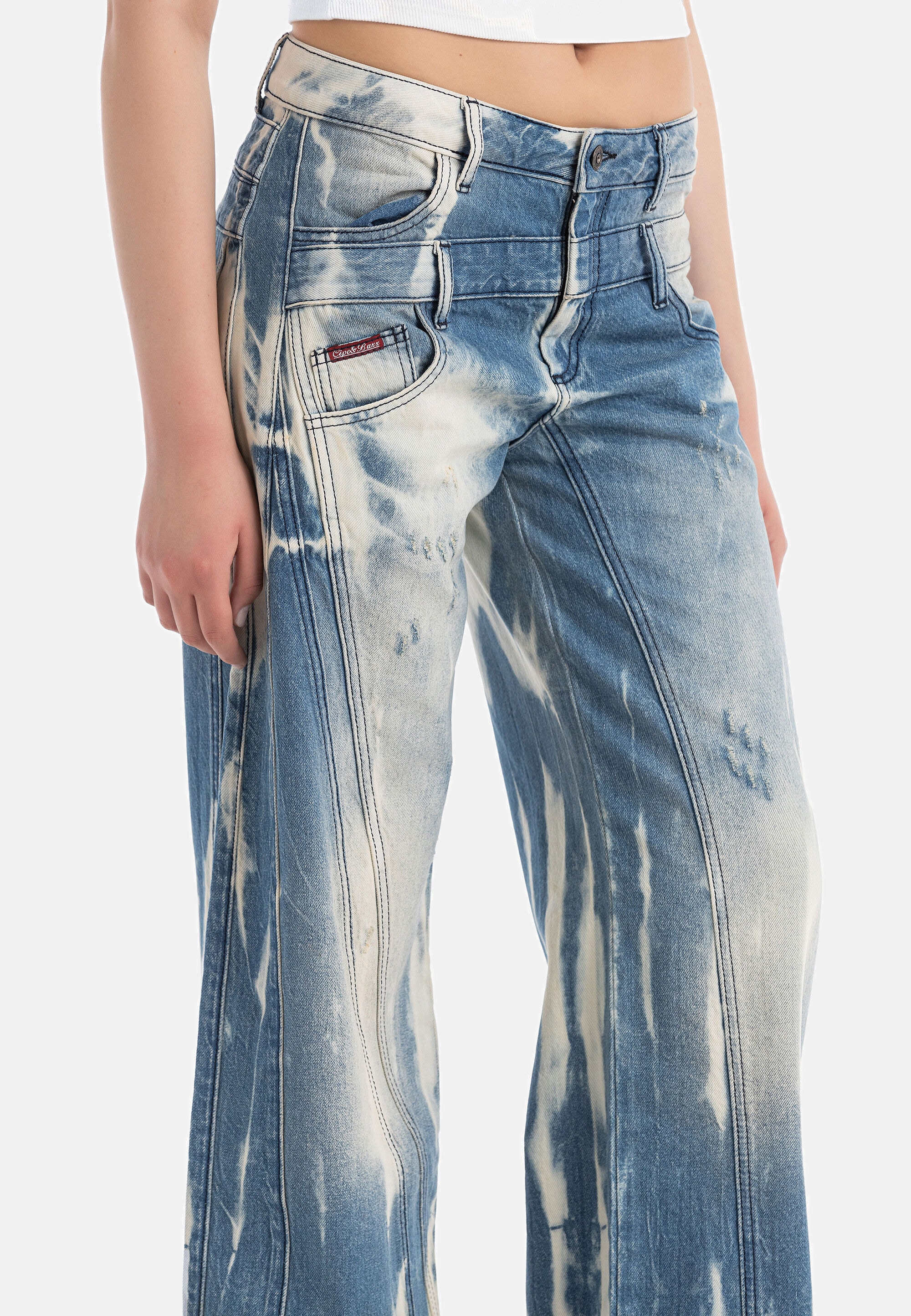 Cipo & Baxx Loose-fit-Jeans »WD540« im Baggy-Style