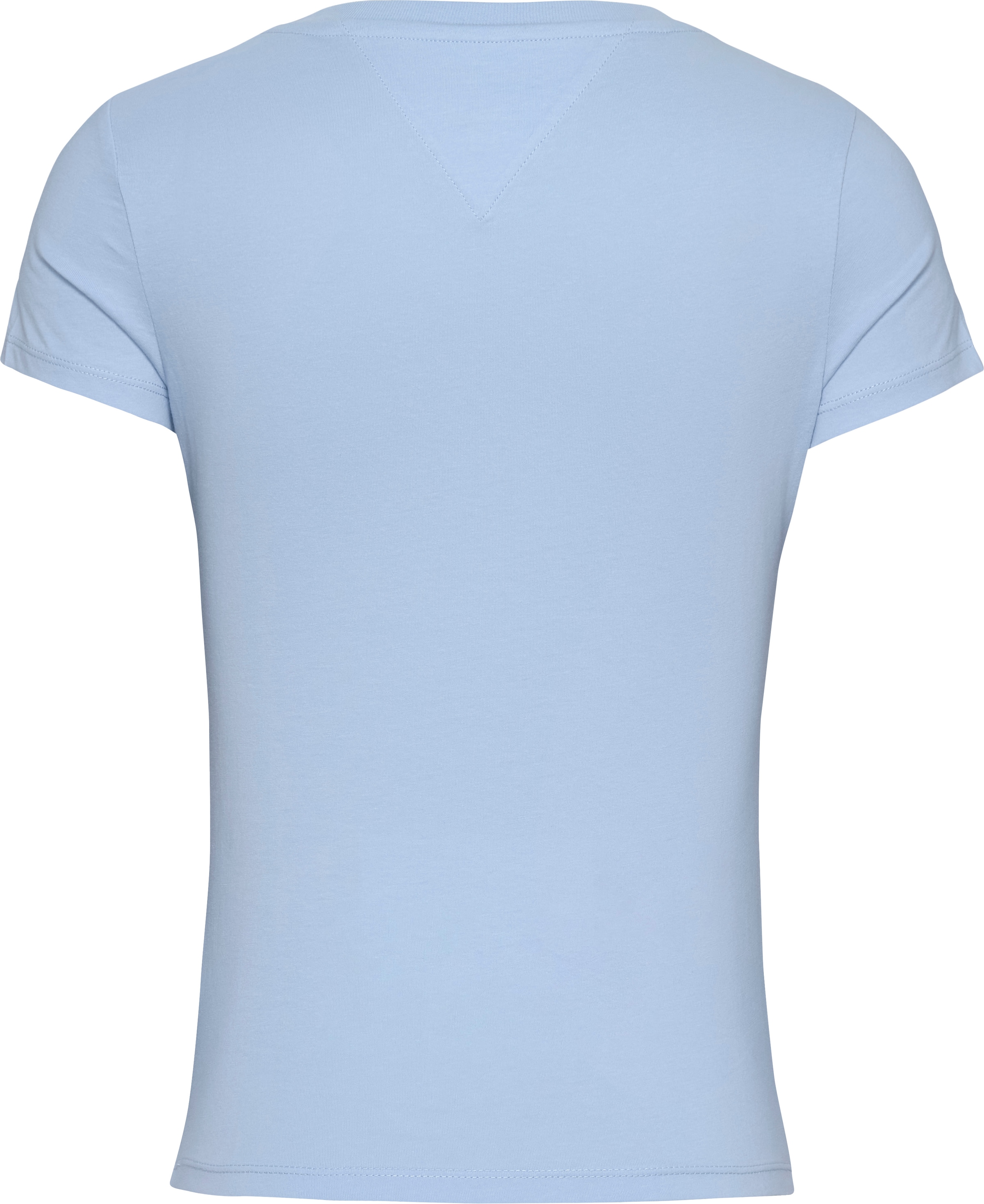 Tommy Jeans T-Shirt »TJW SLIM V-NECK TEE«, mit Logo-Stickerei