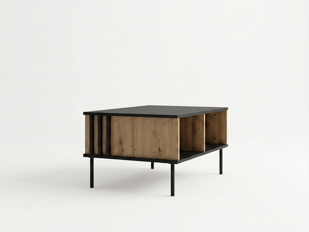 OTTO home Couchtisch »AELLOR Kaffeetisch mit viel Stauraum, modernes Design« Beistelltisch mit zusätzlichen Aufbewahrungsschränken