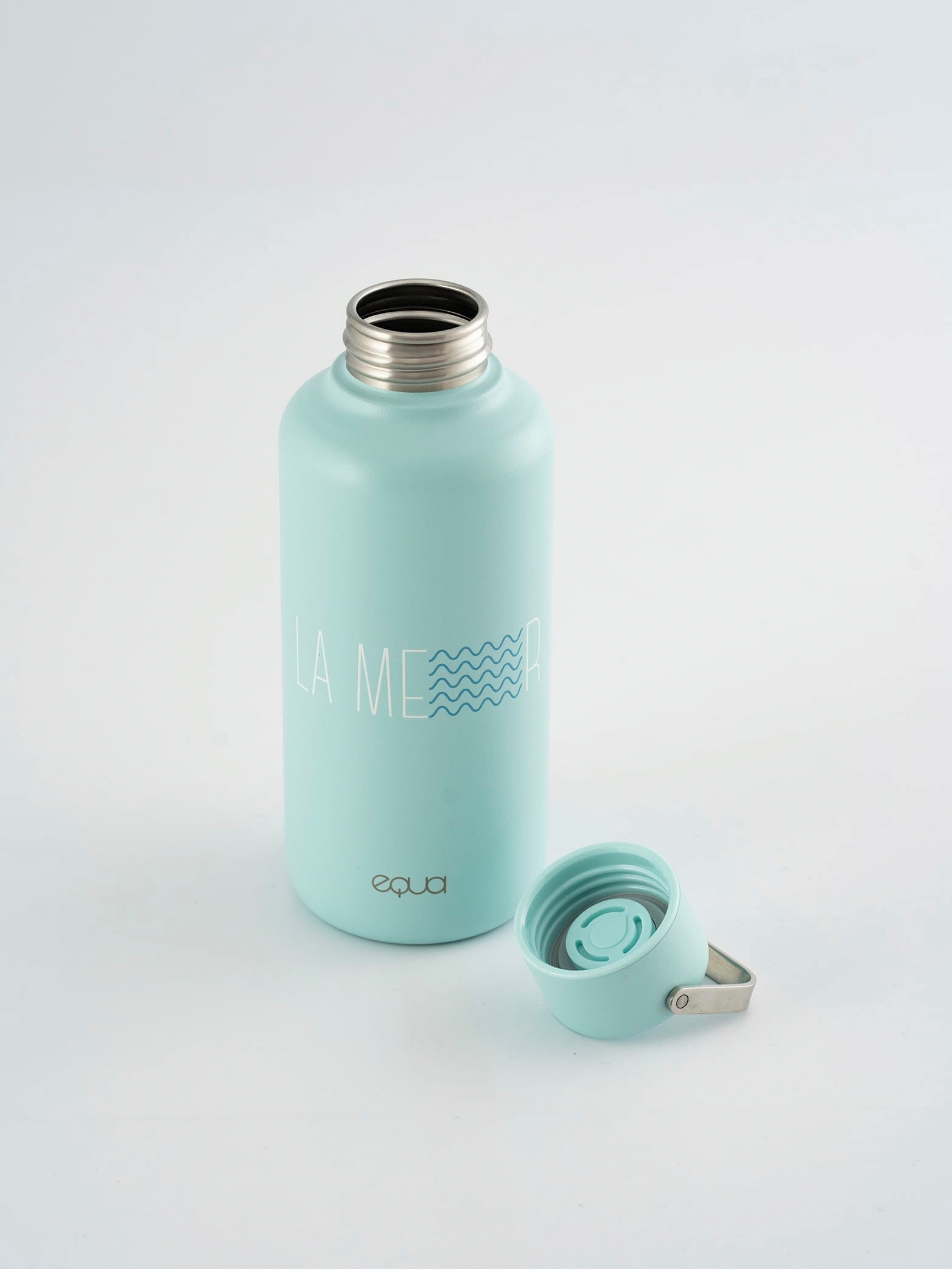 equa Trinkflasche »Timeless La Mer«, Edelstahl, 600 ml