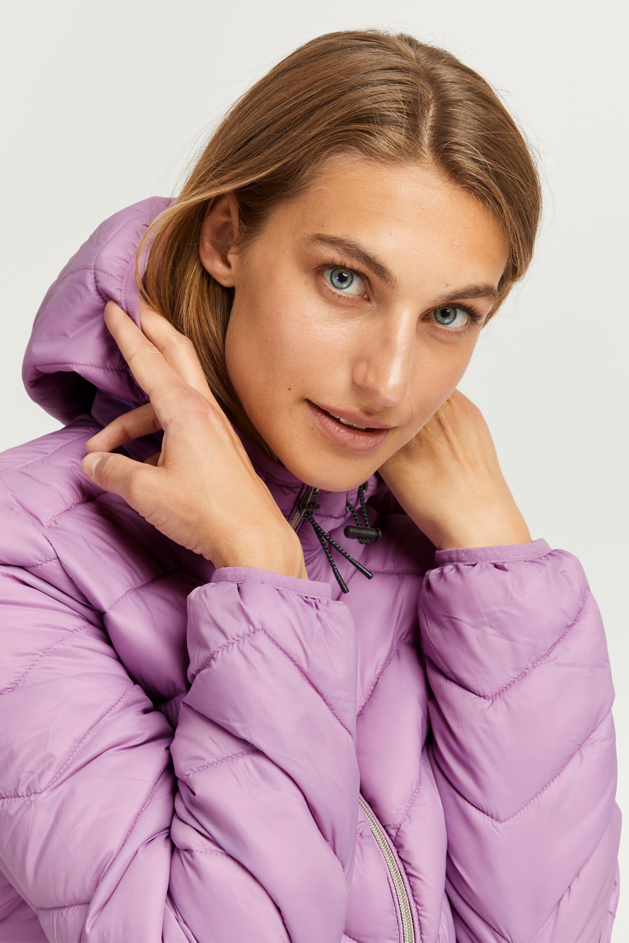 fransa Steppjacke »Steppjacke FRPadma«, mit Kapuze