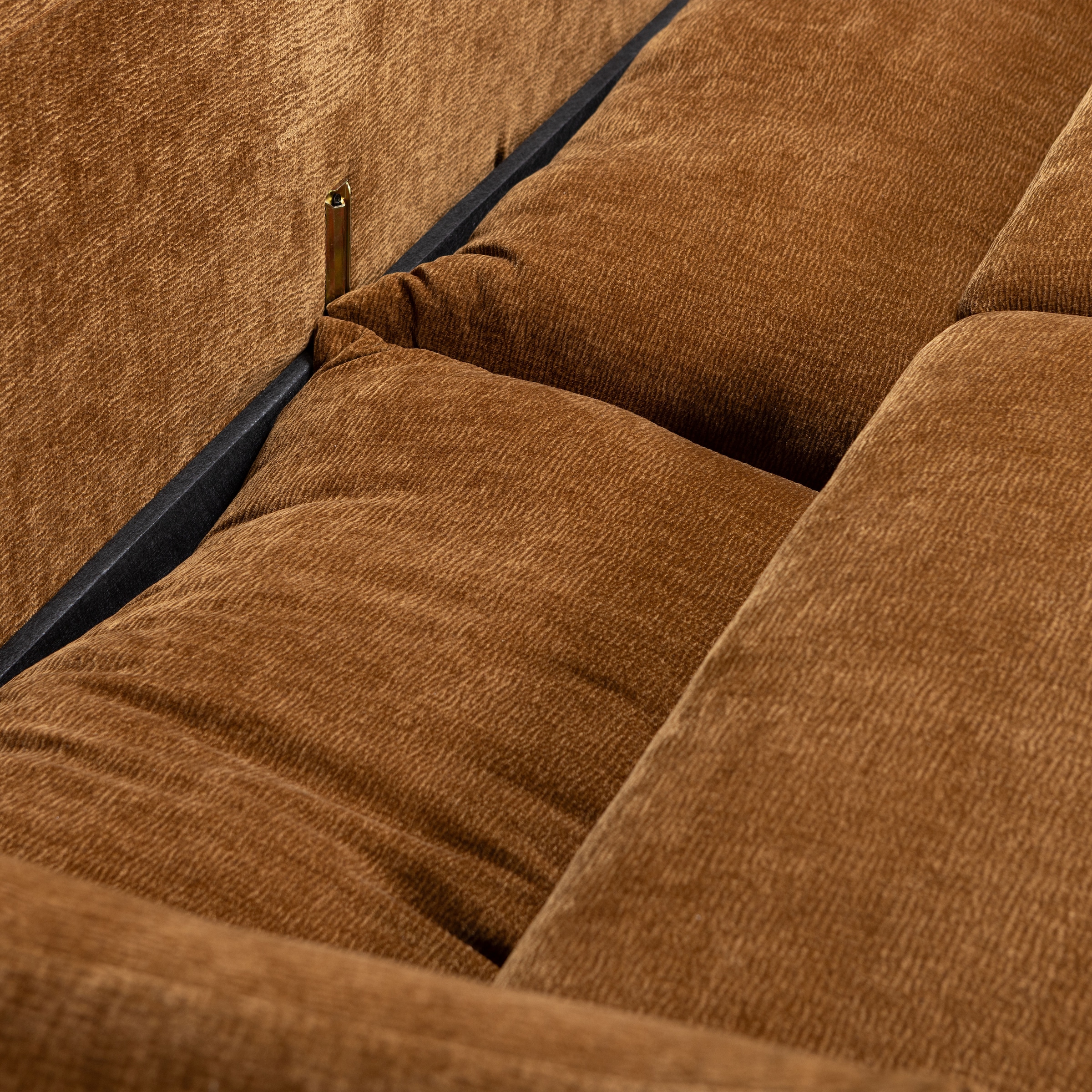WOOOD Schlafsofa »Jonne Strukturbezug mit Schlaffunktion, H 92 x B 233 x T 105 cm« Tragkraft 220 kg, Sitzbreite 192 cm, Geringe Verschleißfestigkeit