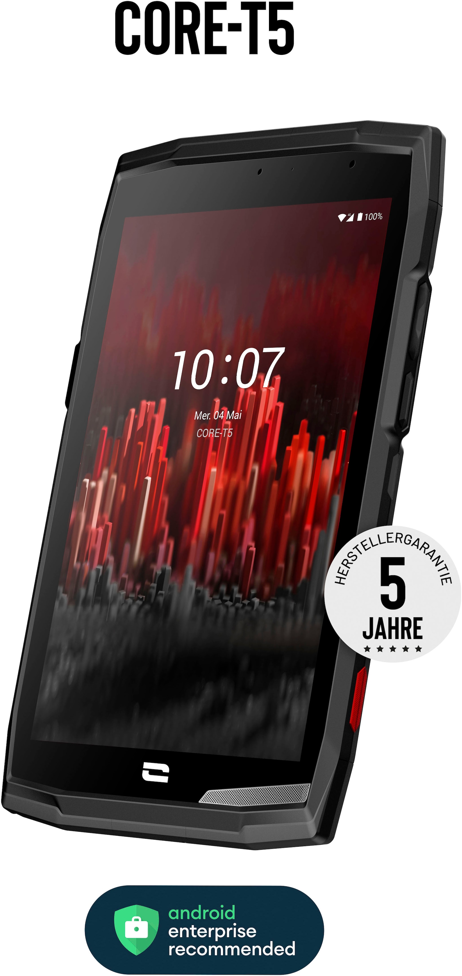 CROSSCALL Tablet »CORE-T5«, (20,32 cm / 8 Zoll), Android, WXGA, 2G (EDGE),)