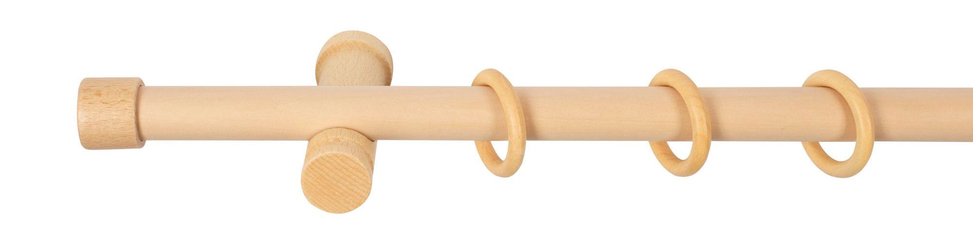 SN DECO GROUP Gardinenstange »Cafiro«, 1 läufig-läufig, Fixmaß