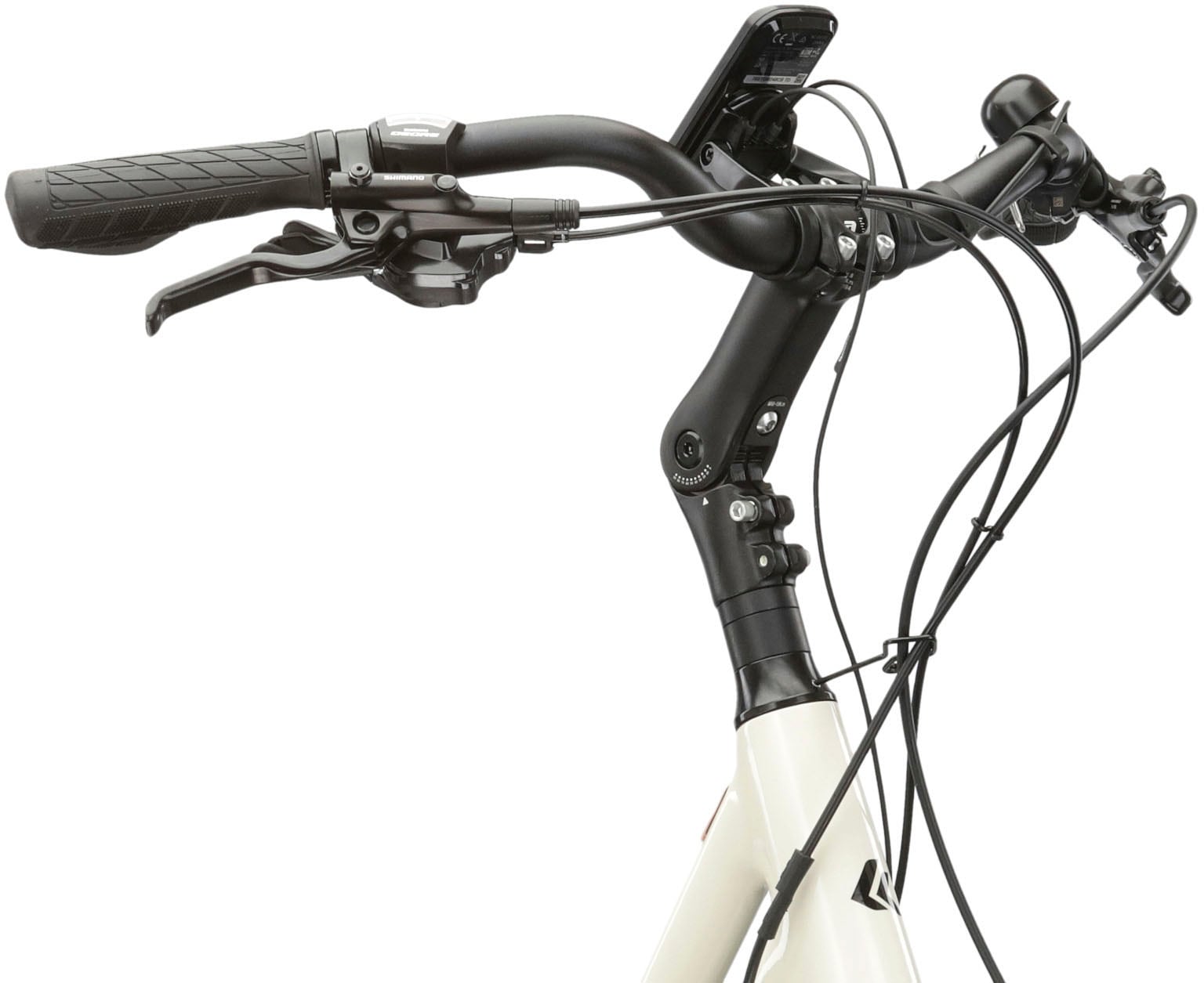 Kross E-Bike »E-Citybike Sentio Hybrid 3.0 28 Zoll weiß«, 7 Gang, Shimano, DEORE T6000, Mittelmotor 250 W, Pedelec, Elektrofahrrad für Damen und Herren