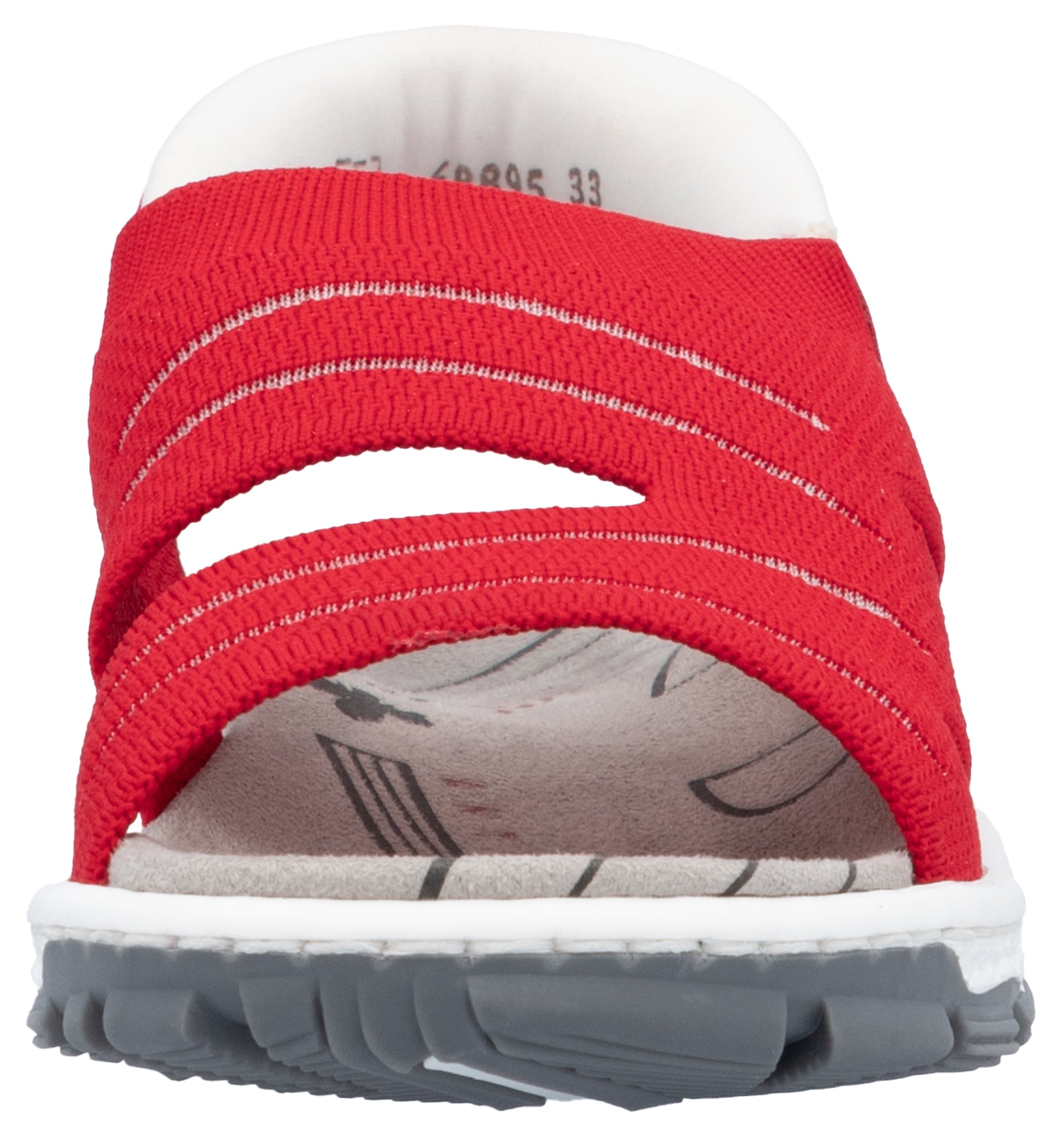 Rieker Sandale, Trekkingsandale, Outdoorsandale, Sommerschuh mit Elastik-Einschlupf