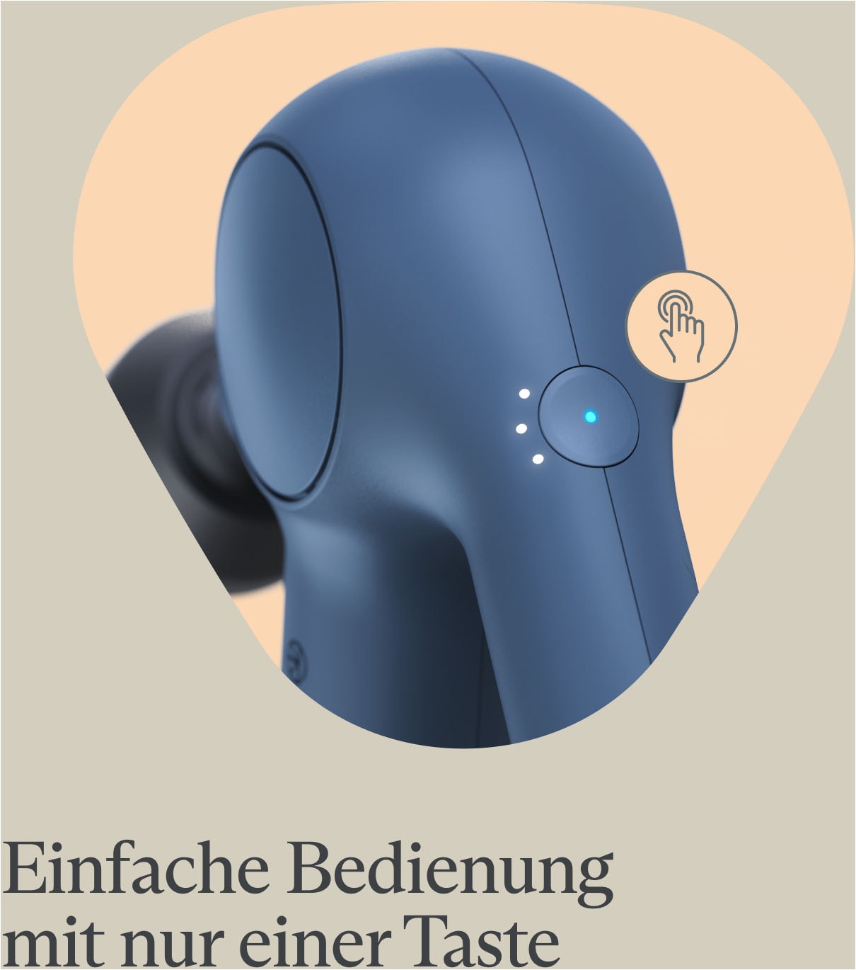 Therabody Massagepistole »Theragun Relief, Schmerzlinderung, Regeneration, Stressreduktion«, patentierter ergonomischer Griff & App-Steuerung