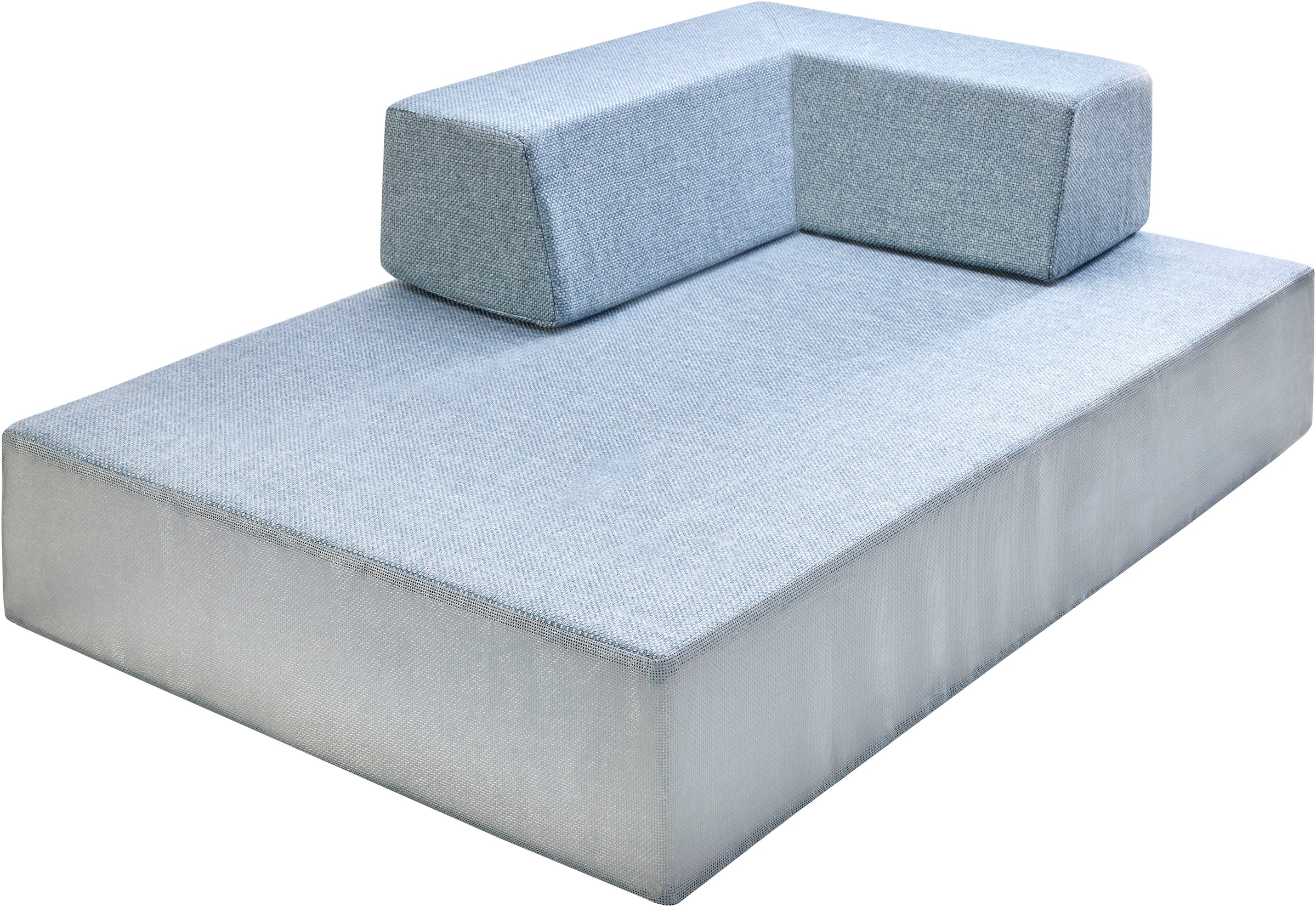 Hipp-Hopp - das Hüpfpolster Rückenkissen »Rückenpolster M Winkel Lounge Outdoor« Made in Germany