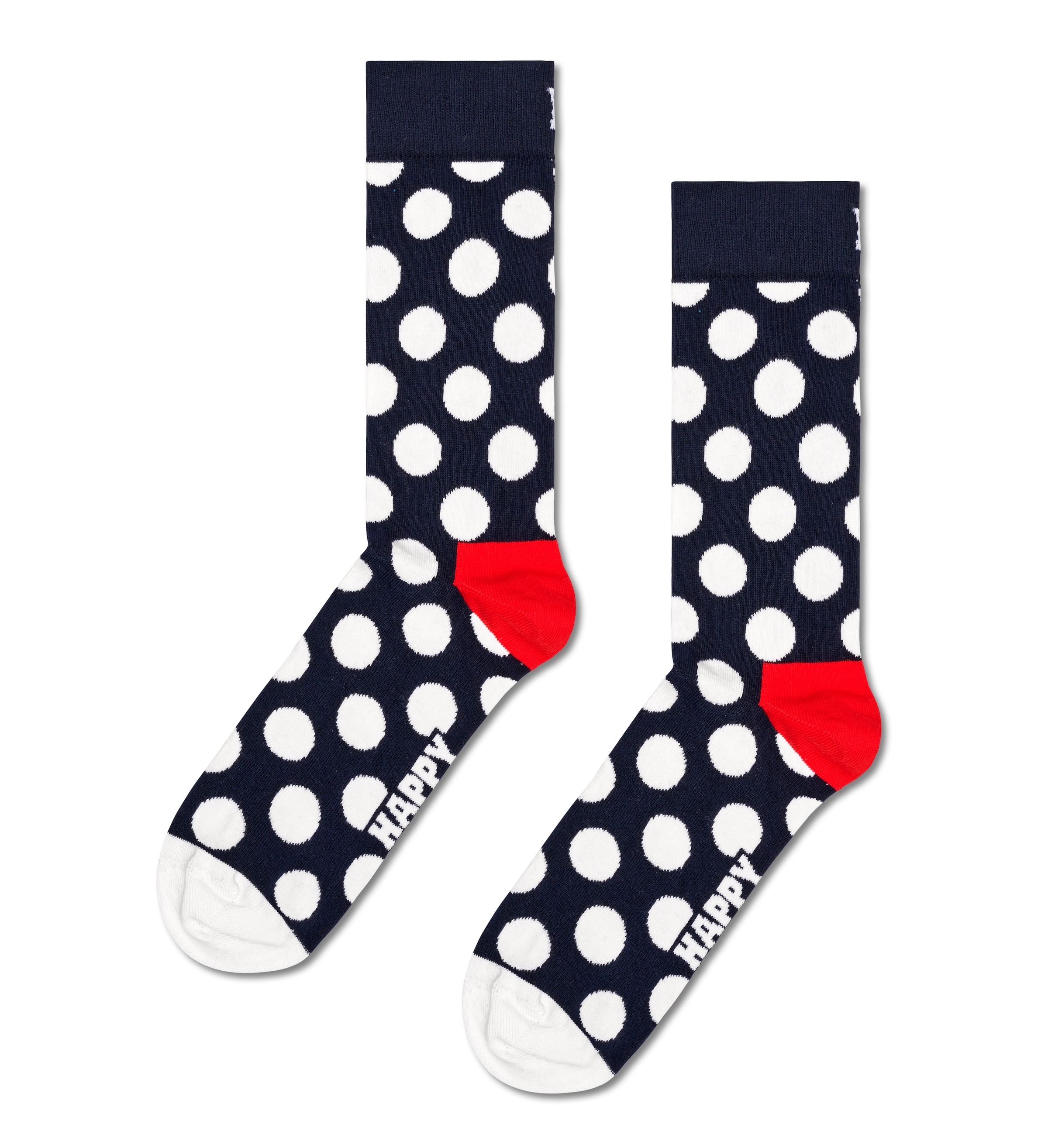 Happy Socks Socken »Classic Big Dot Socks«, (2er Pack), Dots & Stripes