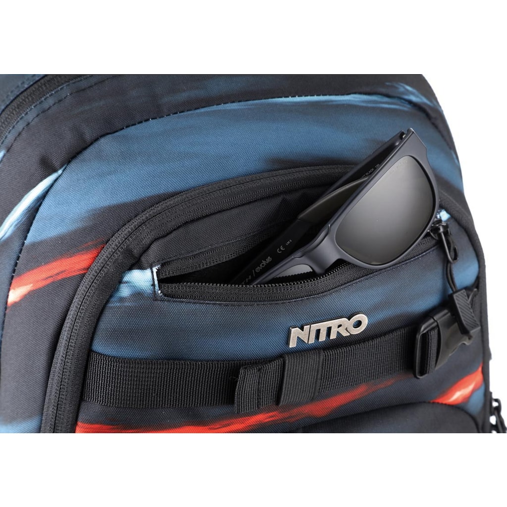 NITRO Schulrucksack »Chase«, Alltagsrucksack, Rucksack für Freizeit, Schule, Arbeit und Reise