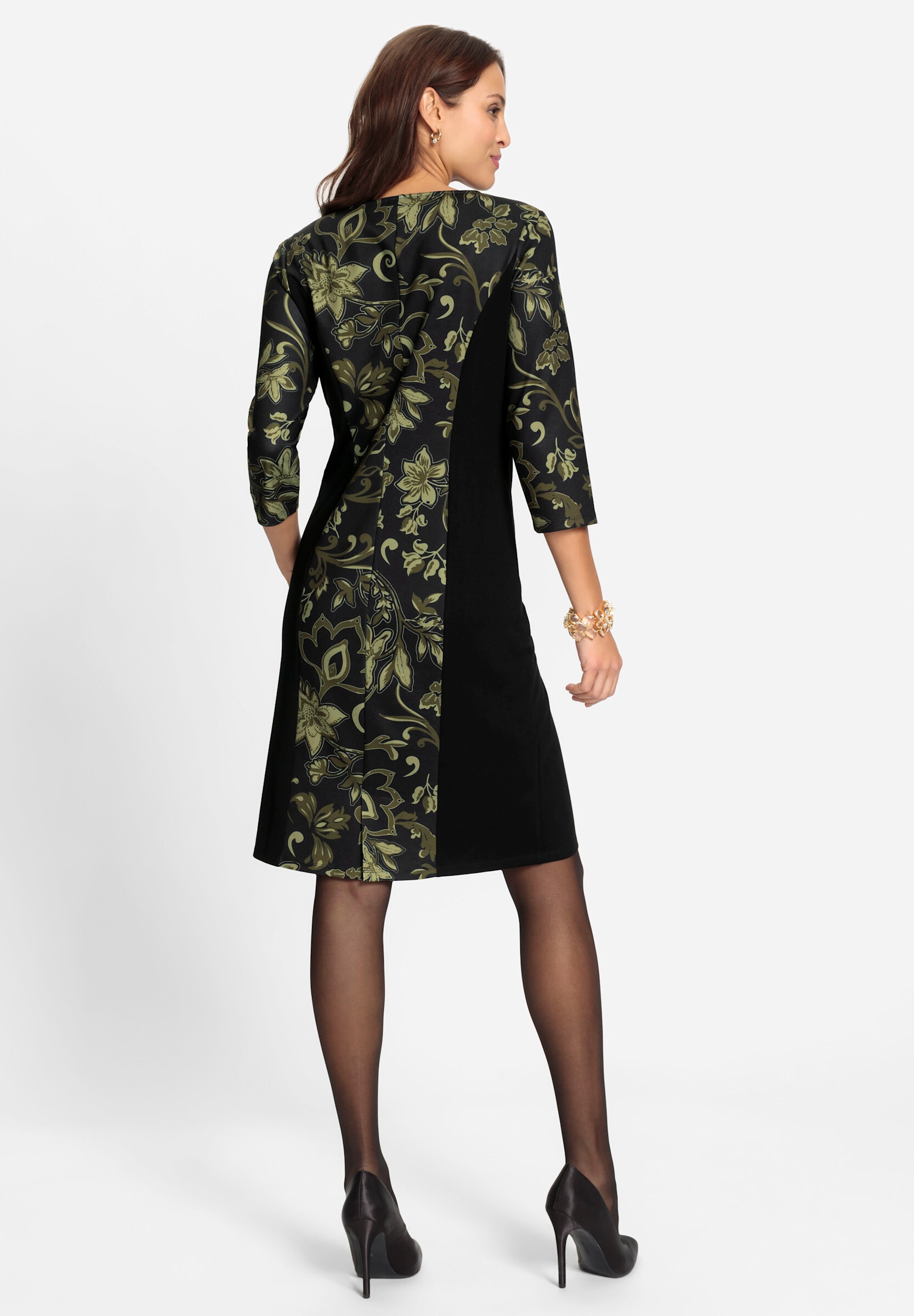 Witt Etuikleid »Jersey-Kleid Jerseykleid im floralen Dessin« Ohne Taschen