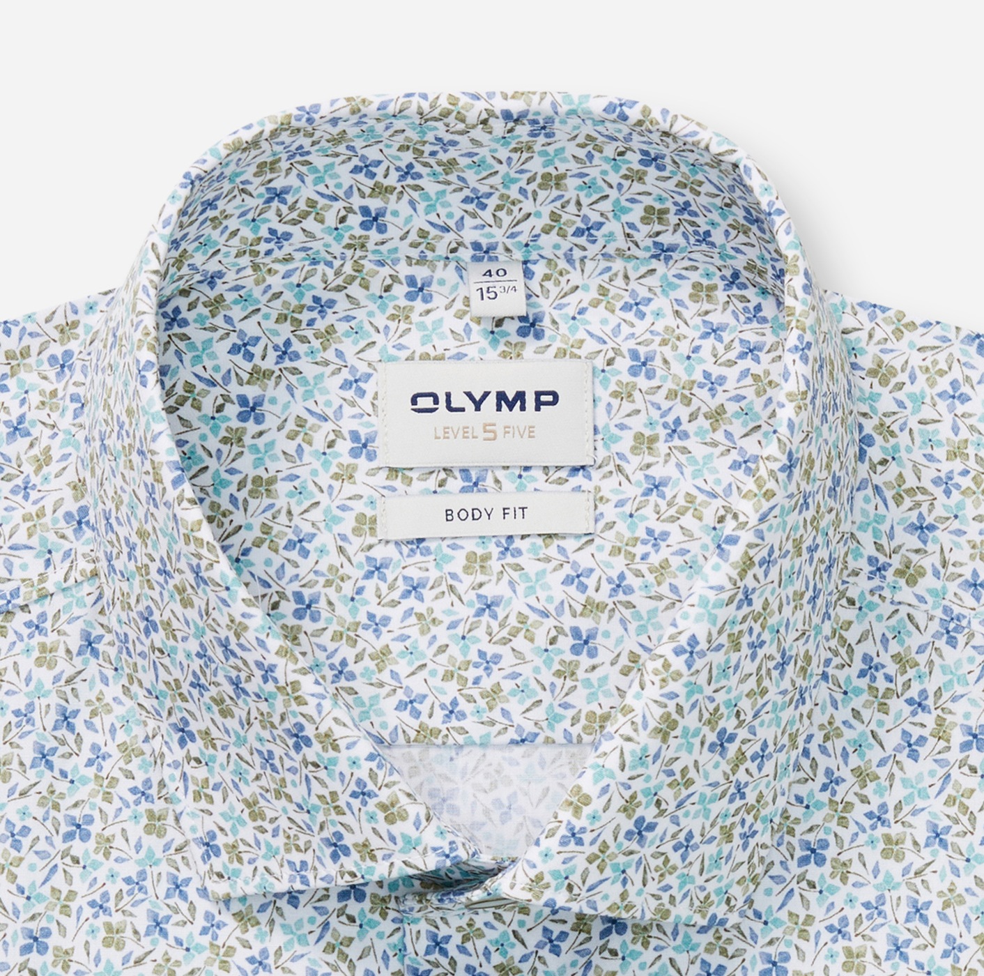 OLYMP Kurzarmhemd »Level 5«, floraler Alloverprint