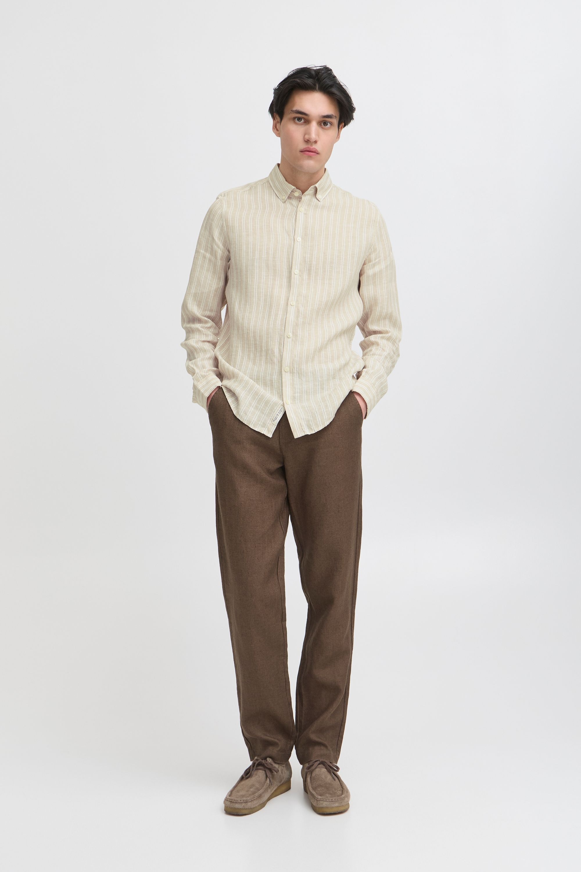 Casual Friday Leinenhemd »Leinenhemd CFDALLAS striped«