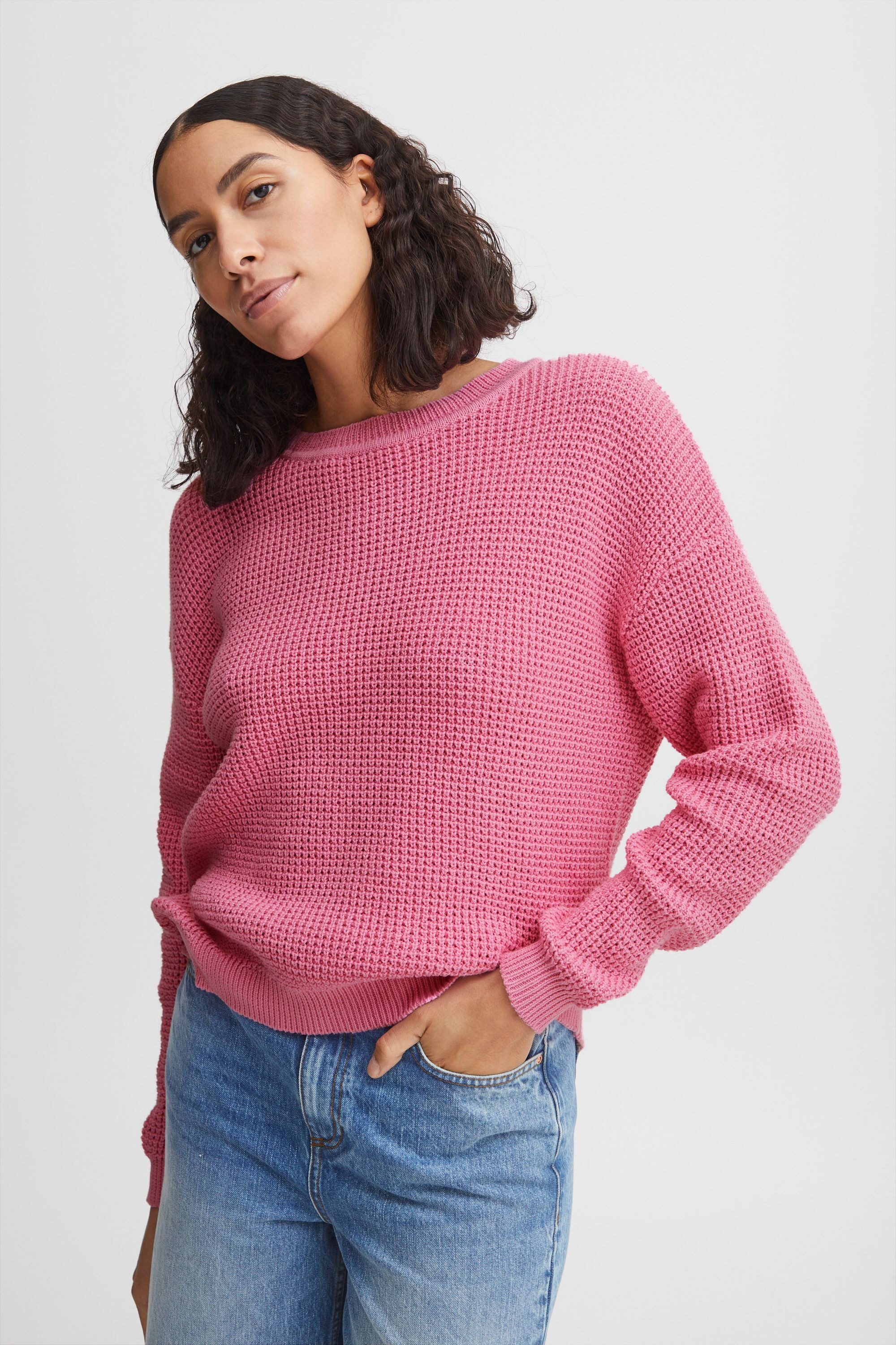 b.young Strickfleece-Pullover »Strickpullover BYOlta«