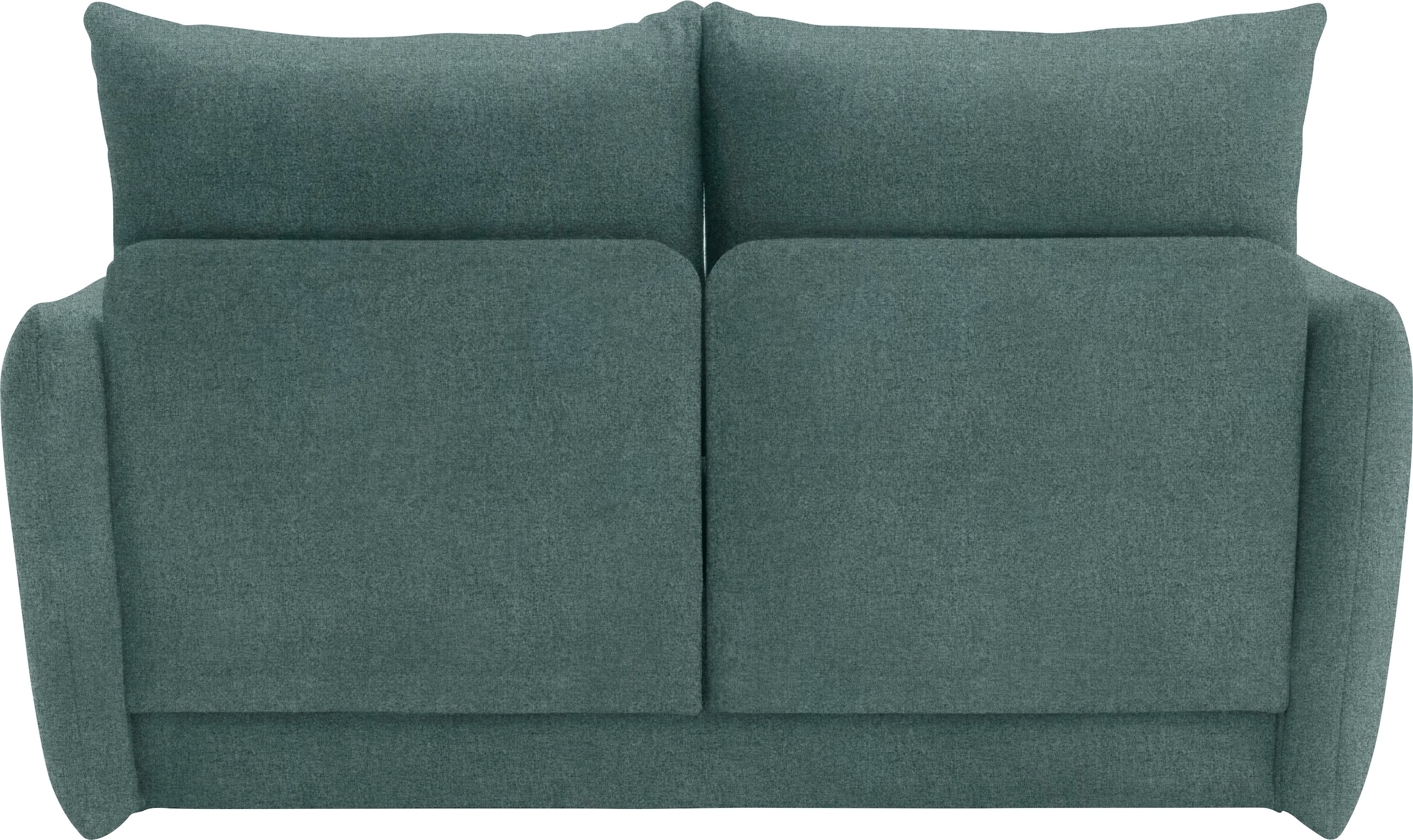 DOMO collection Schlafsofa »700023 Schlaffunktion, Federkern, 2-Sitzer, stabile Liegefläche«, Sitzflächen einzeln ausklappbar zum Schlafen, Relaxen und Entspannen