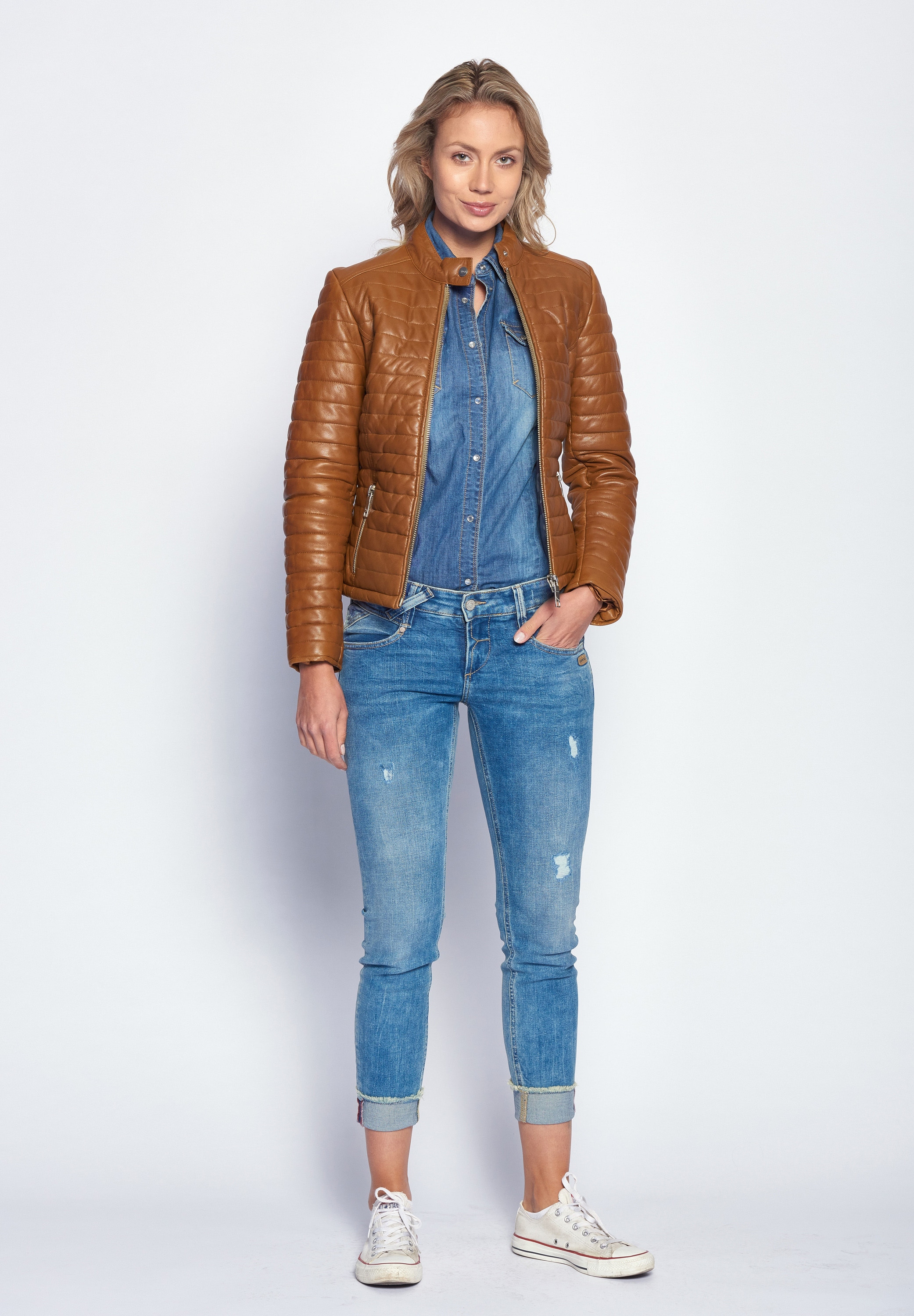 Maze Kurzjacke »Lederjacke Sota«