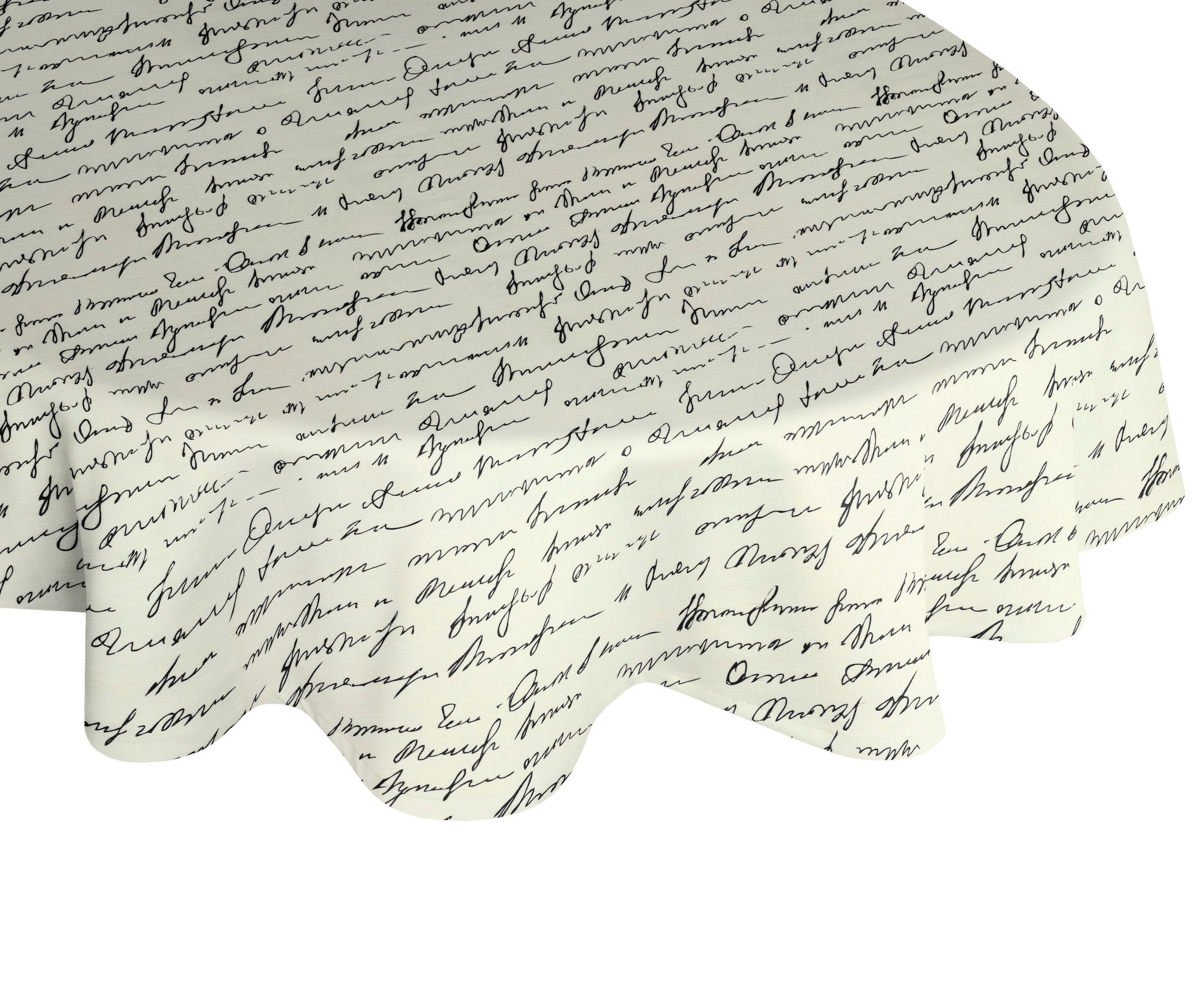 Adam Tischdecke "Scribble" aus Leinen und Bio-Baumwolle,Made in Germany