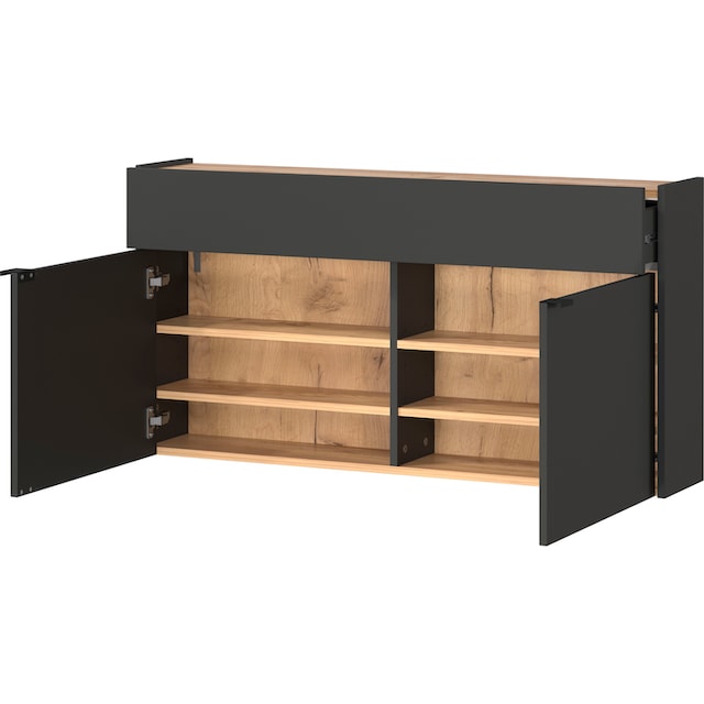 GERMANIA Hängeschrank »Ameca, Schuhschrank,«, mit Soft close, für bis zu 12 Paar  Schuhe, 100x22x57 cm auf Rechnung kaufen