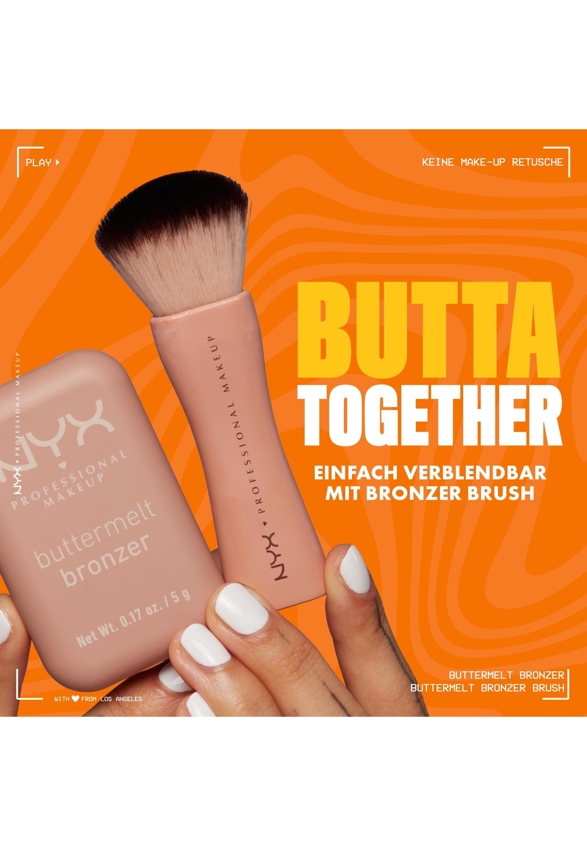 NYX Bronzer »Buttermelt Bronze Bronzer« für einen natürlichen Glow, der den ganzen Tag lang hält