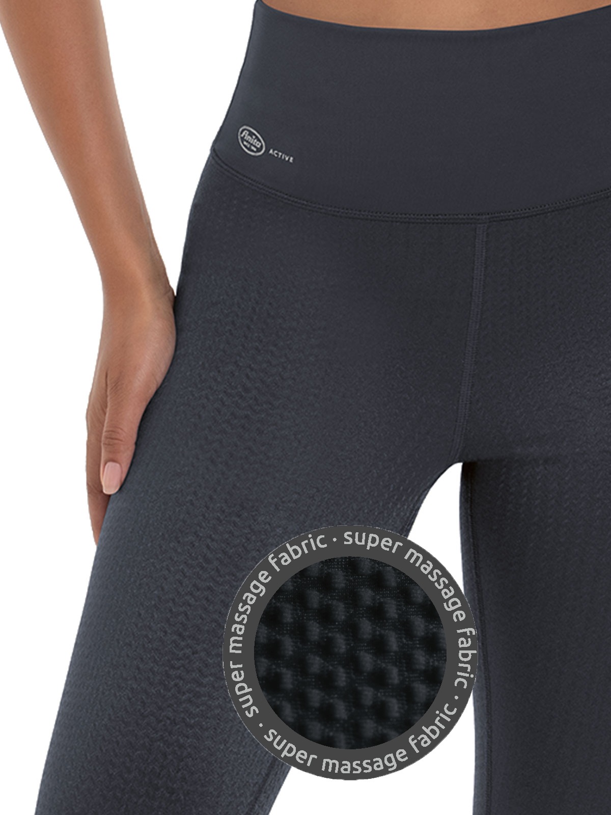 Anita Sporthose »Sport Tights massage«, (1 Stück tlg.)