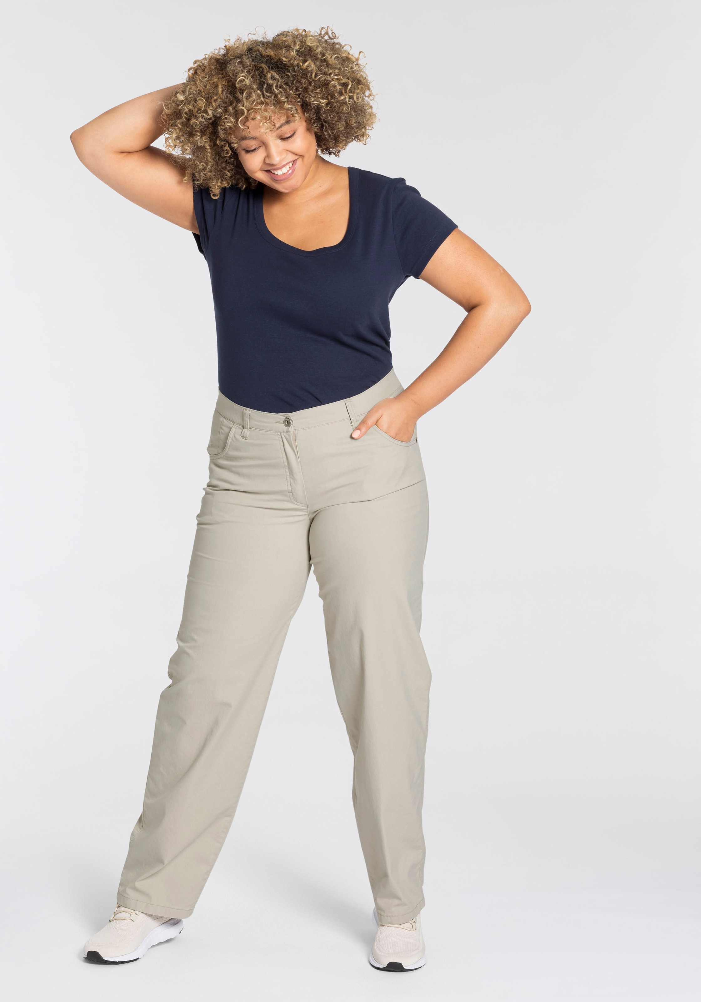 KjBRAND 5-Pocket-Hose »Babsie Mikro«, mit Komfortbund