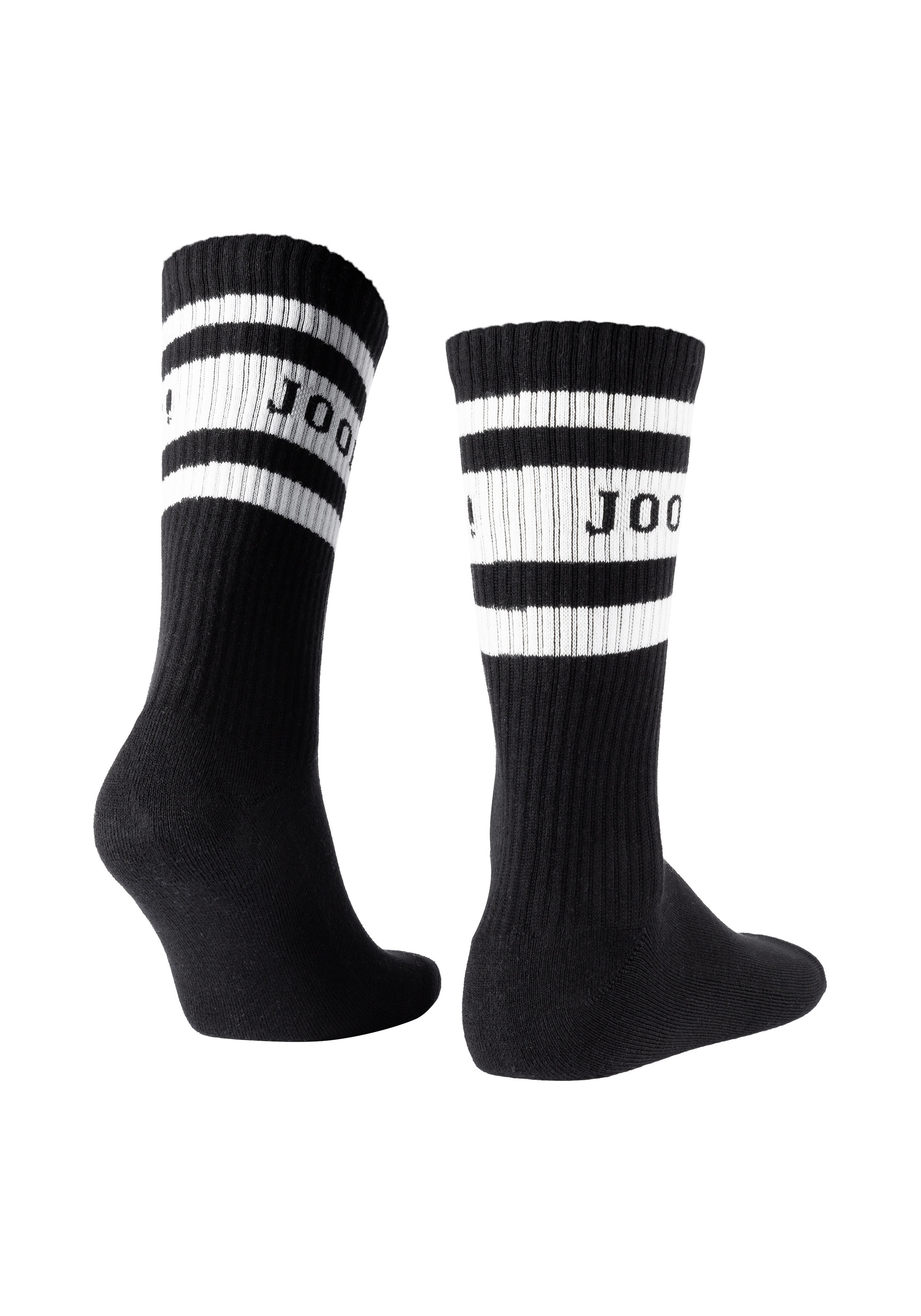 JOOP! Langsocken »premium essentials«, (2er Pack), am Bund mit Logoschriftzug
