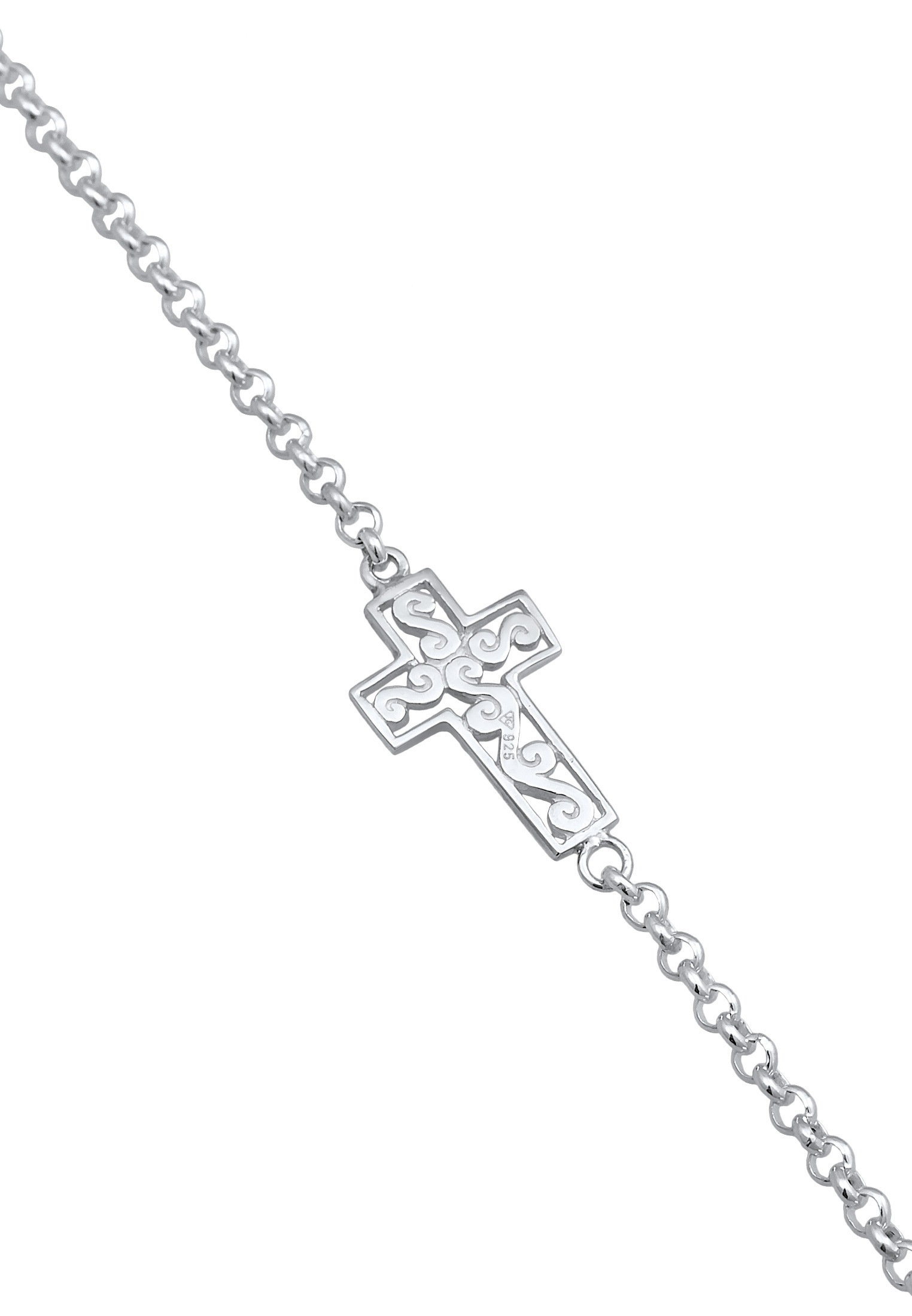 Nenalina Armkette »Armband Kreuz Symbol Ornament Anhänger Modern 925 Silber«