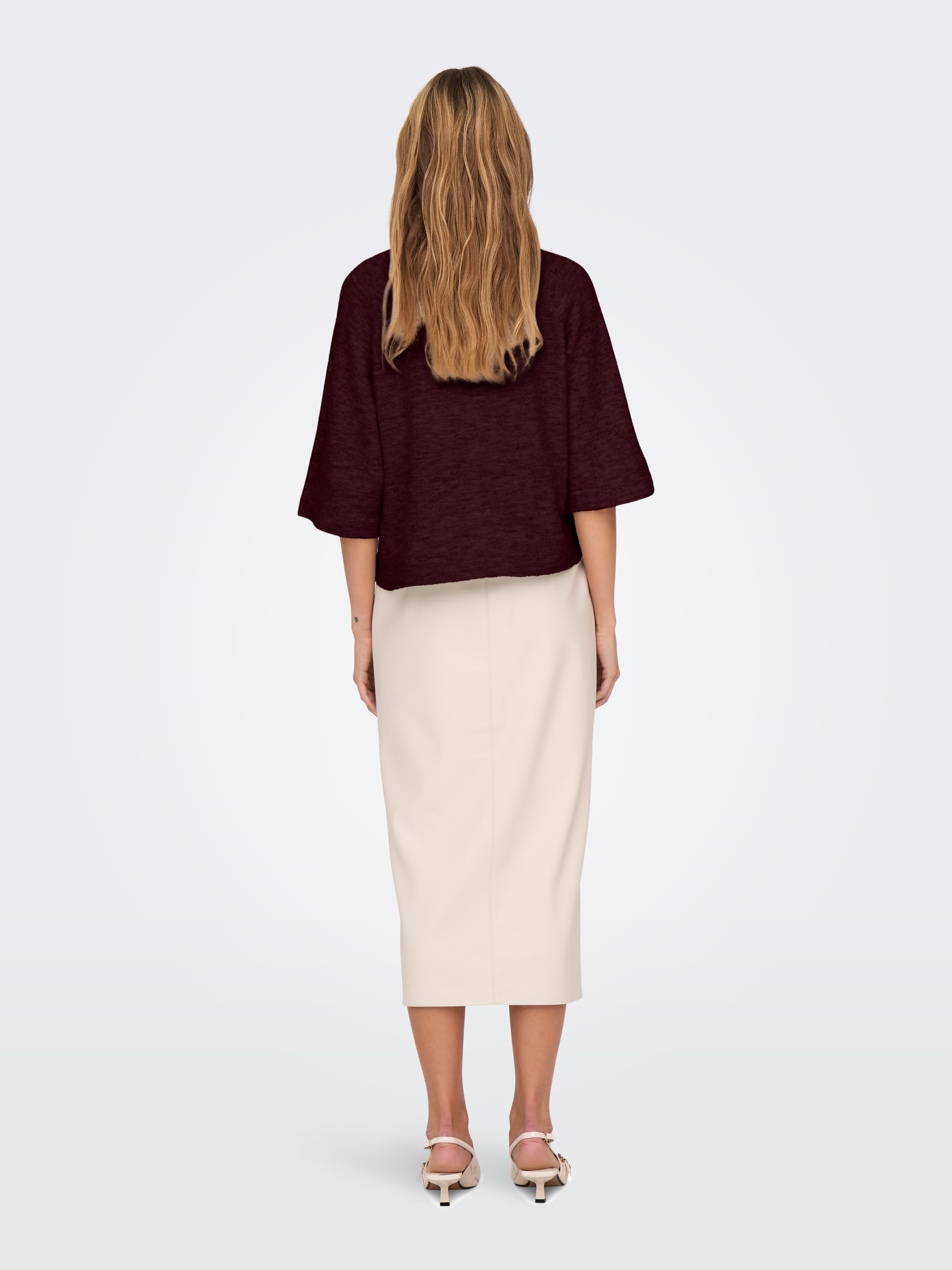 ONLY Strickpullover »ONLSIMONI 3/4 PULLOVER KNT NOOS«