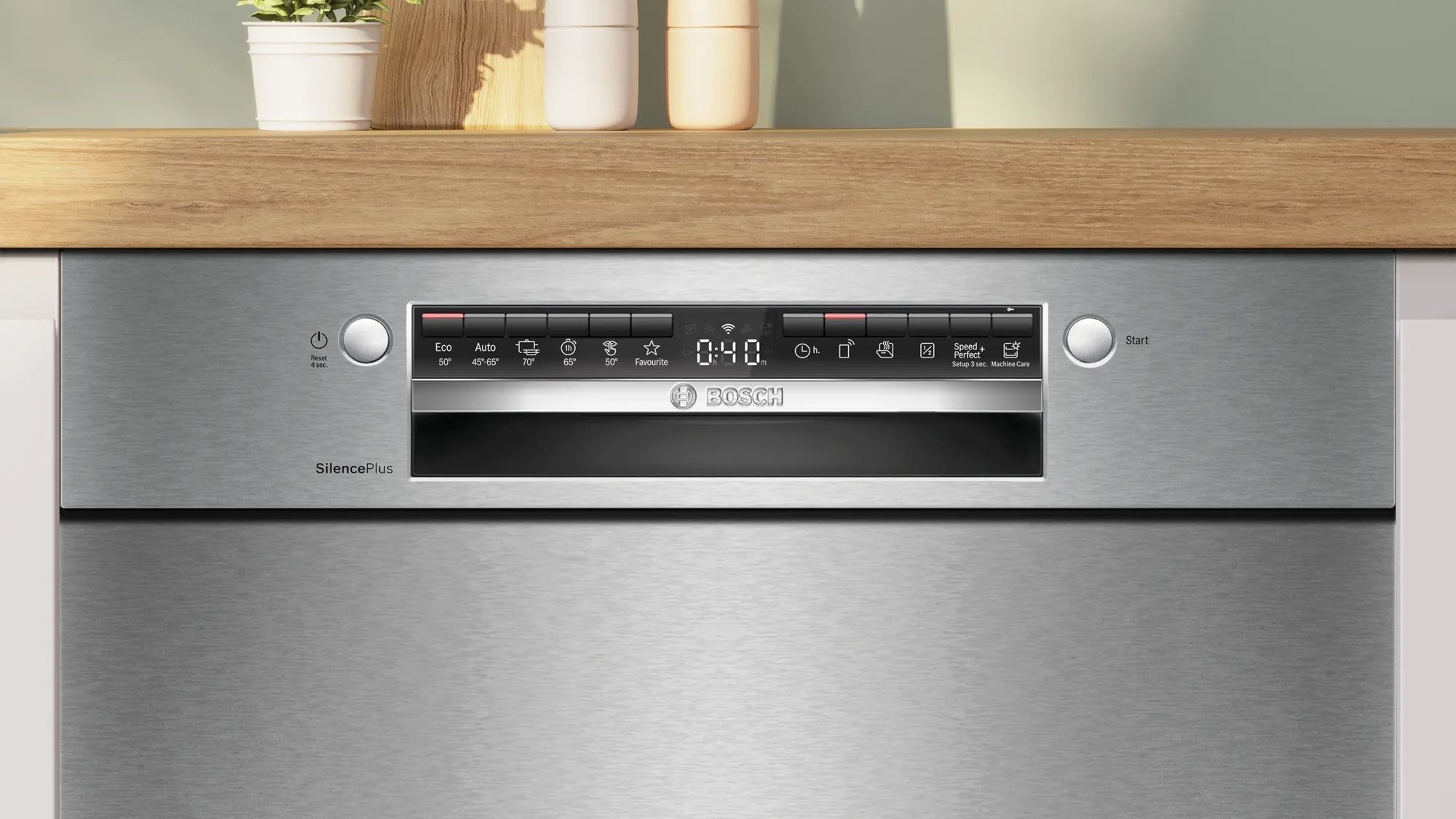 BOSCH Unterbaugeschirrspüler Serie 4 »SMU4ECS24E«, 14 Maßgedecke