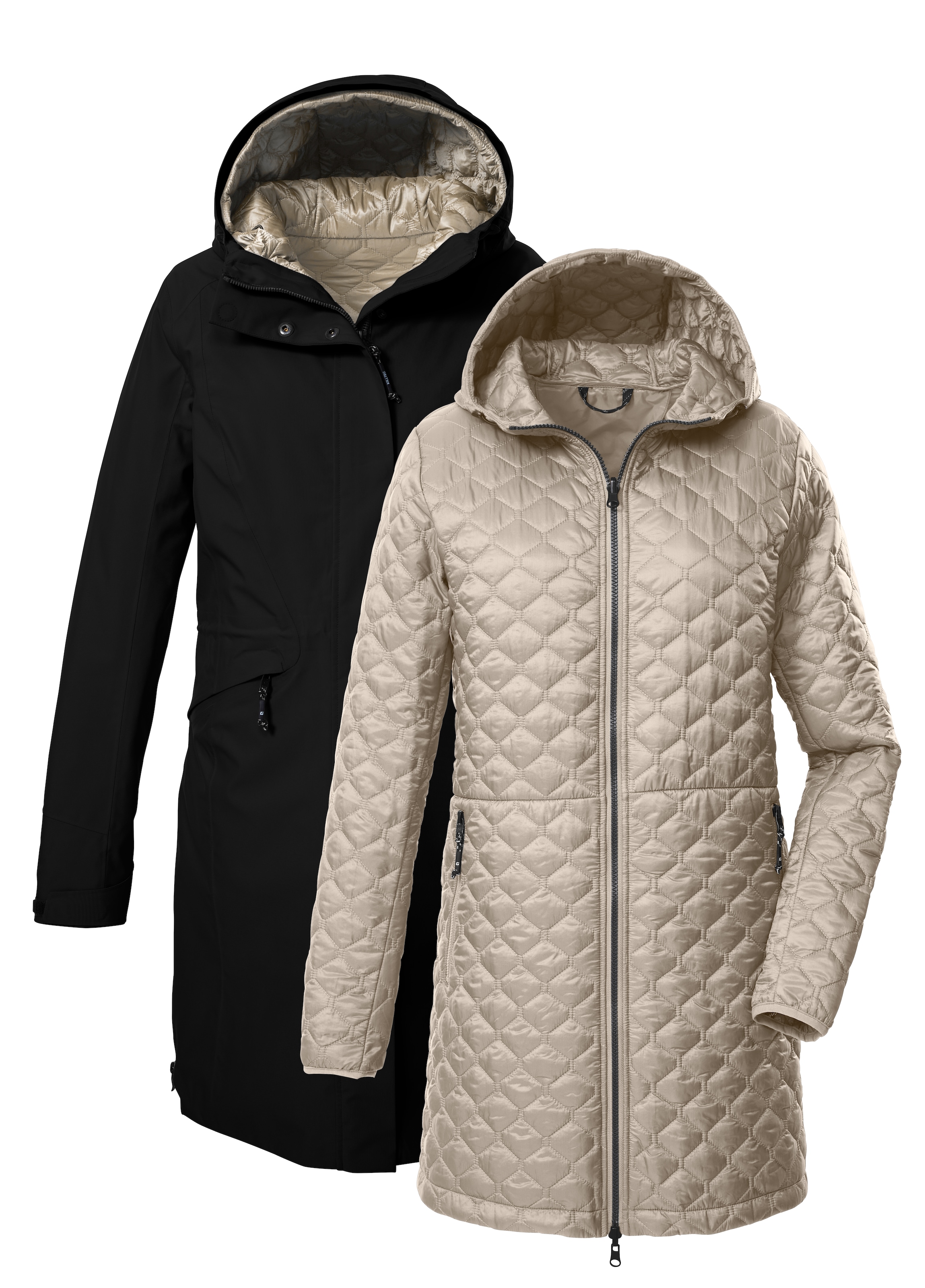 Killtec 3-in-1-Funktionsjacke »KOW 22 WMN JCKT« Winterjacke Damen