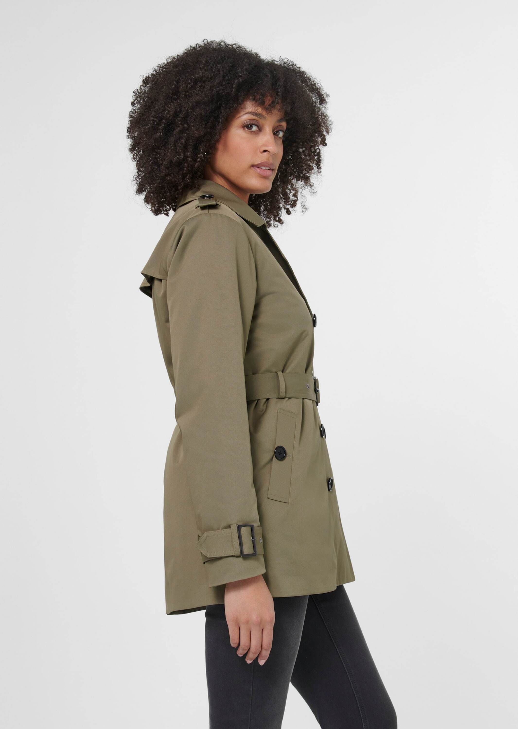 MADELEINE Trenchcoat »Trenchjacke Zweireihige Trench-Jacke mit Steppfutter«