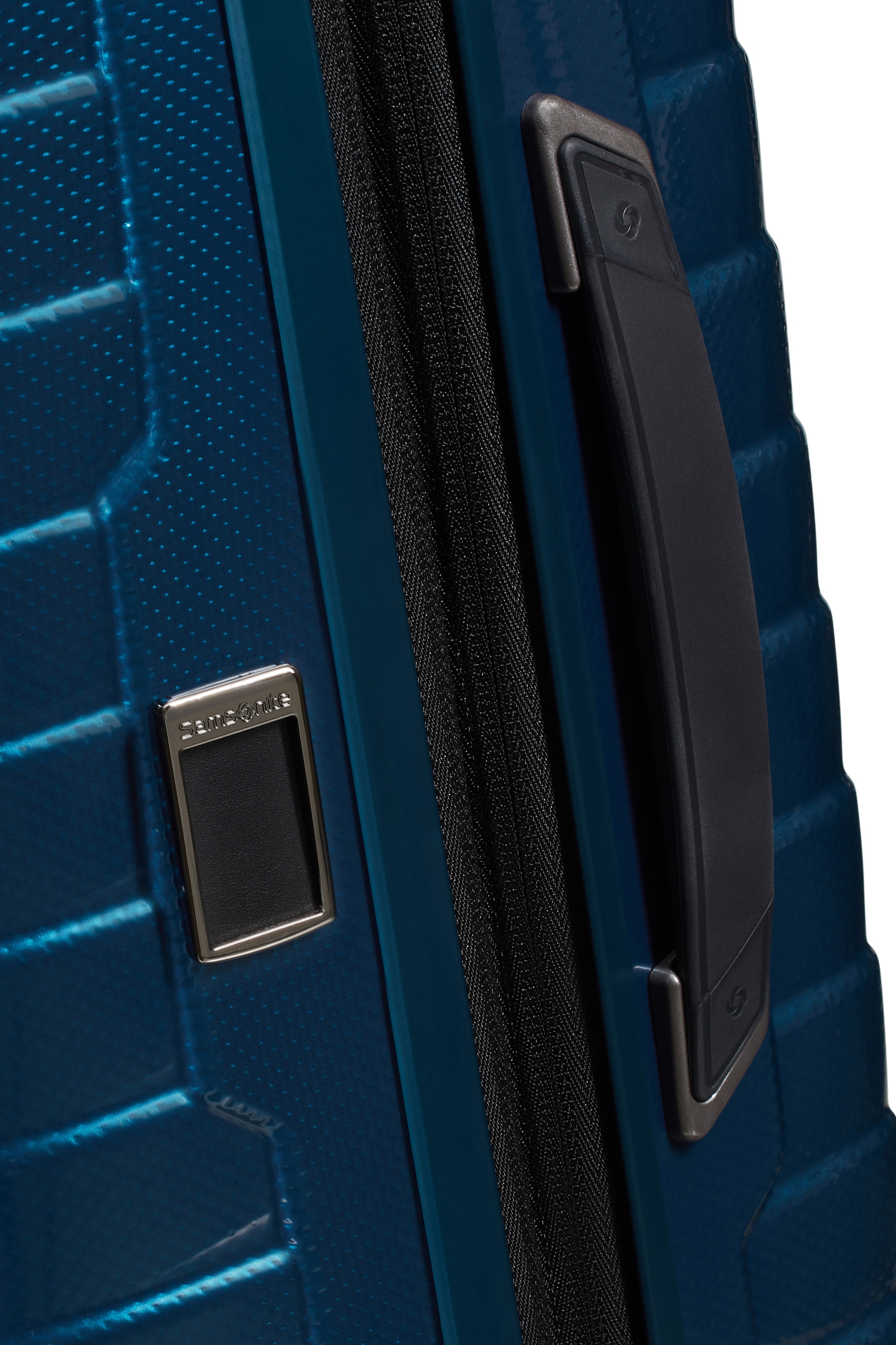 Samsonite Hartschalen-Trolley »PROXIS 55 EXP easy access«, 4 Rollen, Handgepäck Hartschalenkoffer Volumenerweiterung Laptopfach