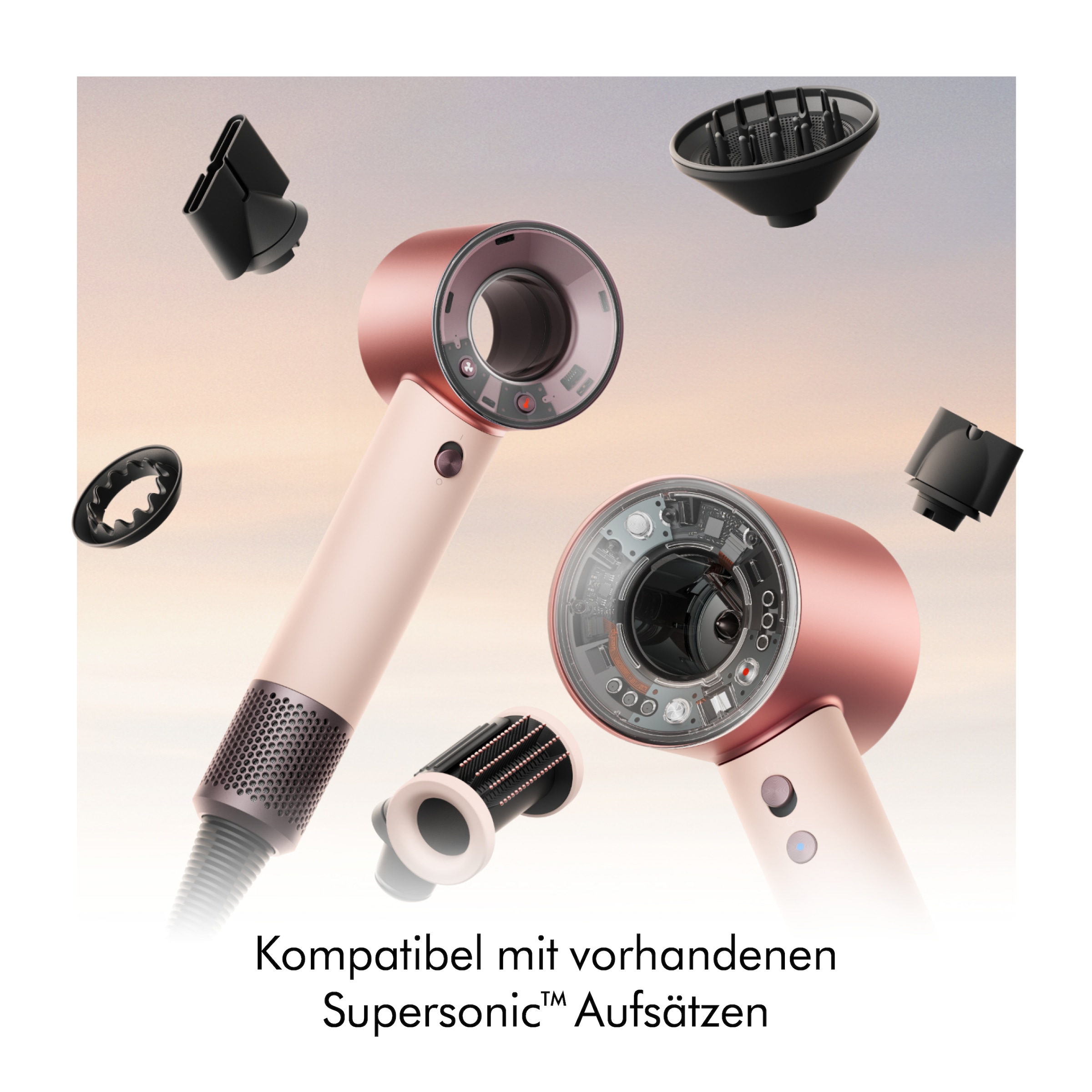 DYSON Haartrockner »Supersonic™ Travel« 1.200 W 1 Aufsätze perfekt für unterwegs, intelligente Temperaturregulierung
