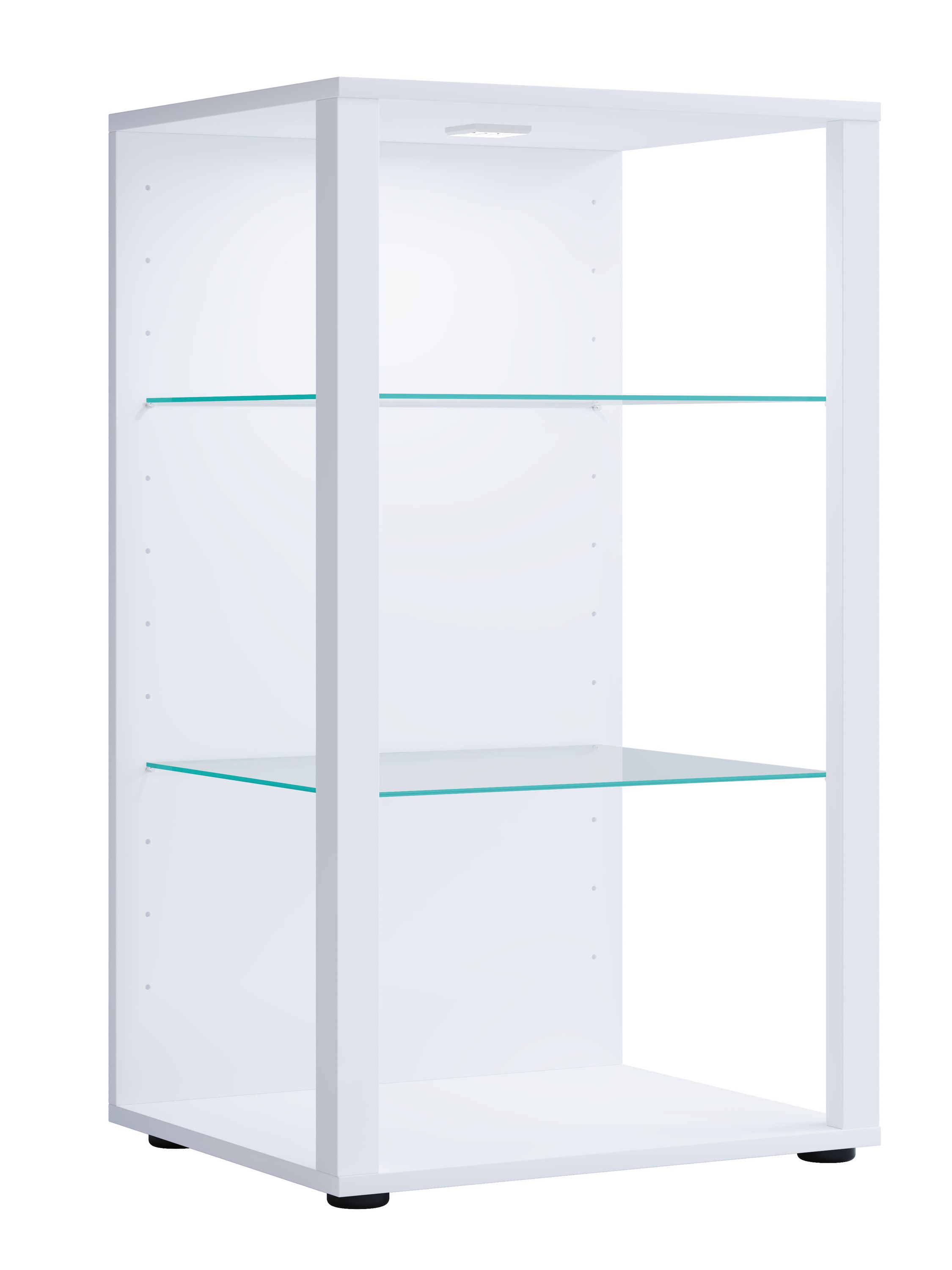 VCM Standvitrine »Holz Glas Stand Vitrine Sammelvitrine Glasol XL« 1 Stk. tlg.