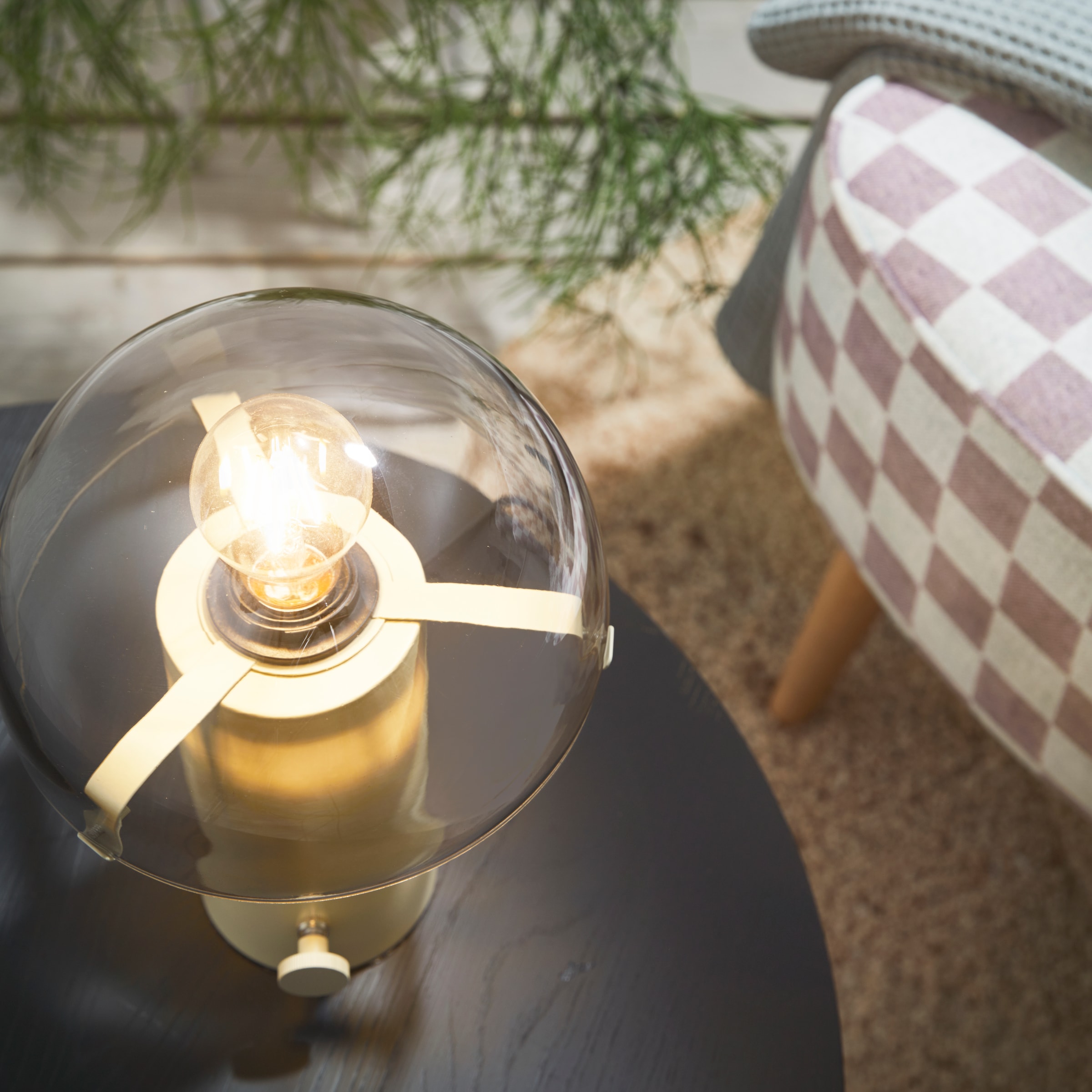 »Skickja«, skandinavisch Tischleuchte | E27, Garantie XXL 3 Drehschalter, kaufen online Tischlampe Jahren mit Pilzlampe andas