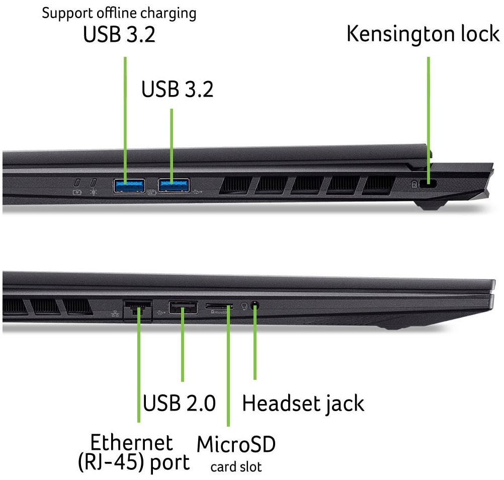 Acer Notebook »Nitro 18 AI« 45,72 cm / 18 ″ AMD Ryzen™ AI 7 GeForce RTX 5070