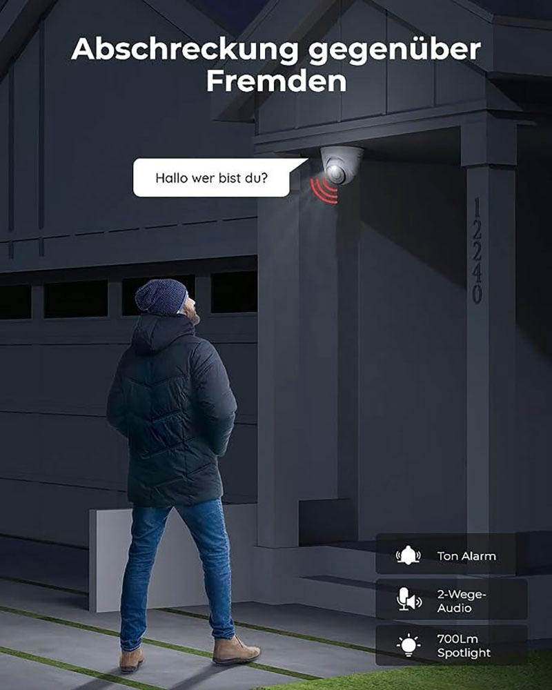 Reolink Überwachungskamera »P434 PoE Cam«, Außenbereich