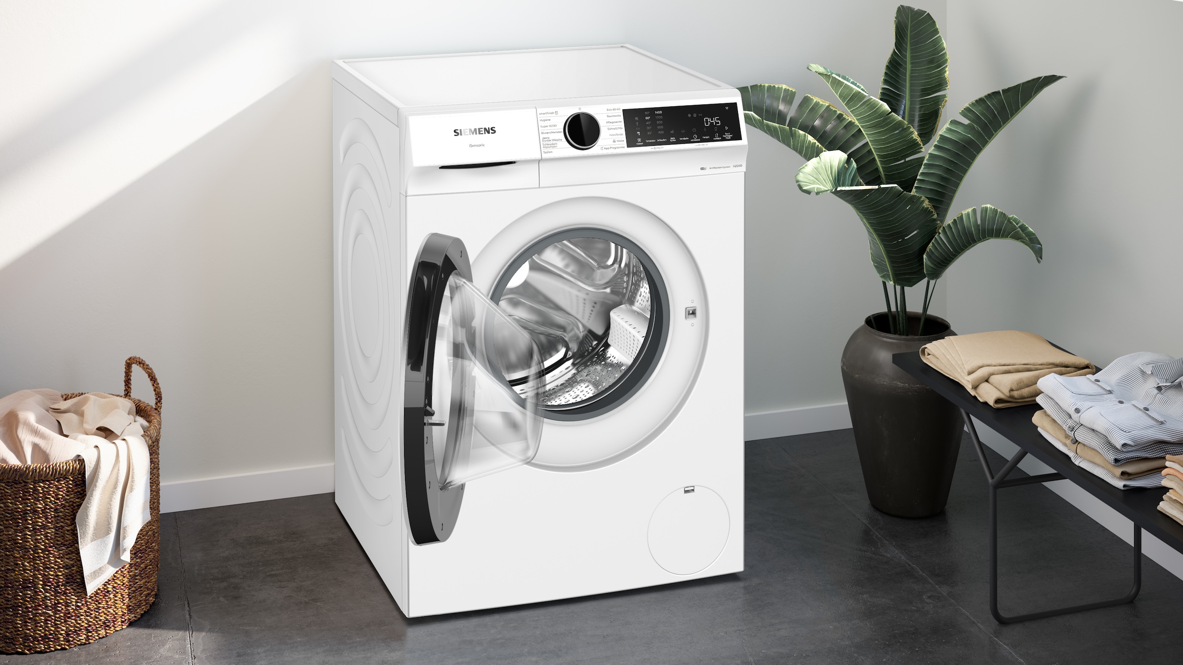 SIEMENS Waschmaschine iQ500 »WG54J20K1« 10 kg 1400 U/min