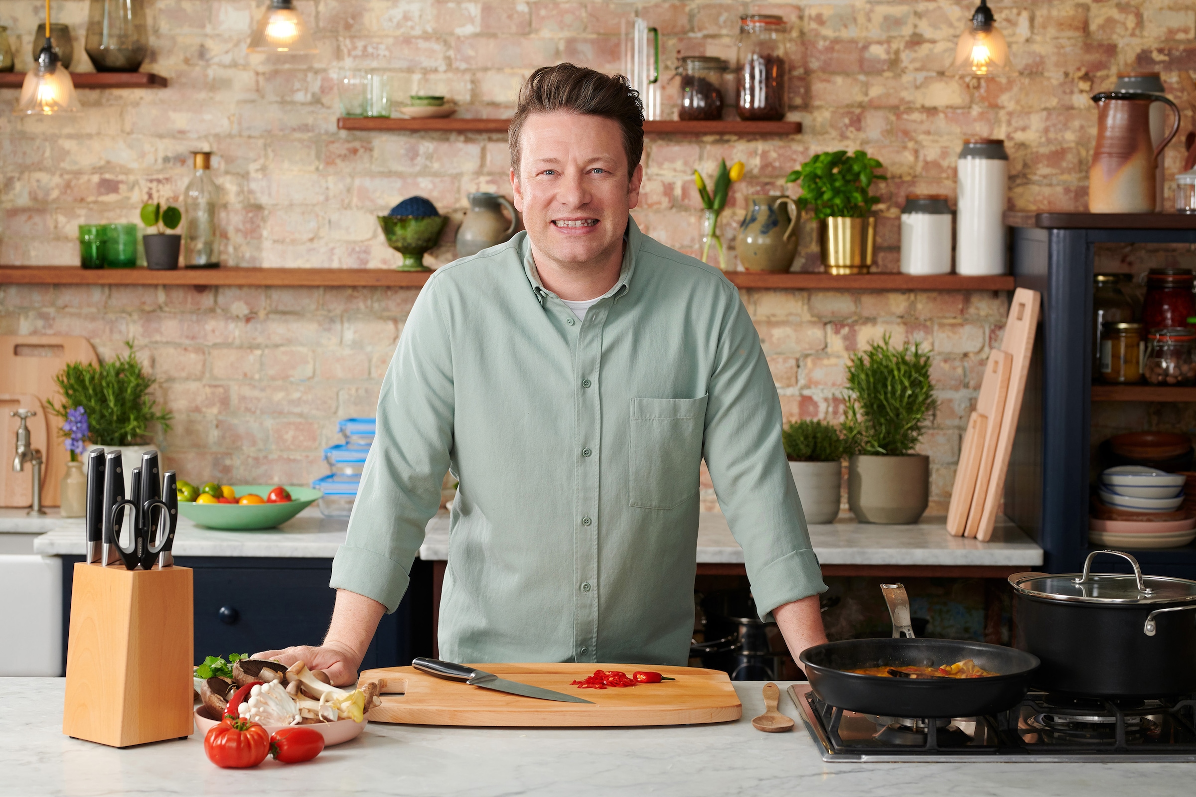Tefal Schälmesser »Jamie Oliver K26716« hohe Leistung, unverwechselbares Design, widerstandsfähig/langlebig