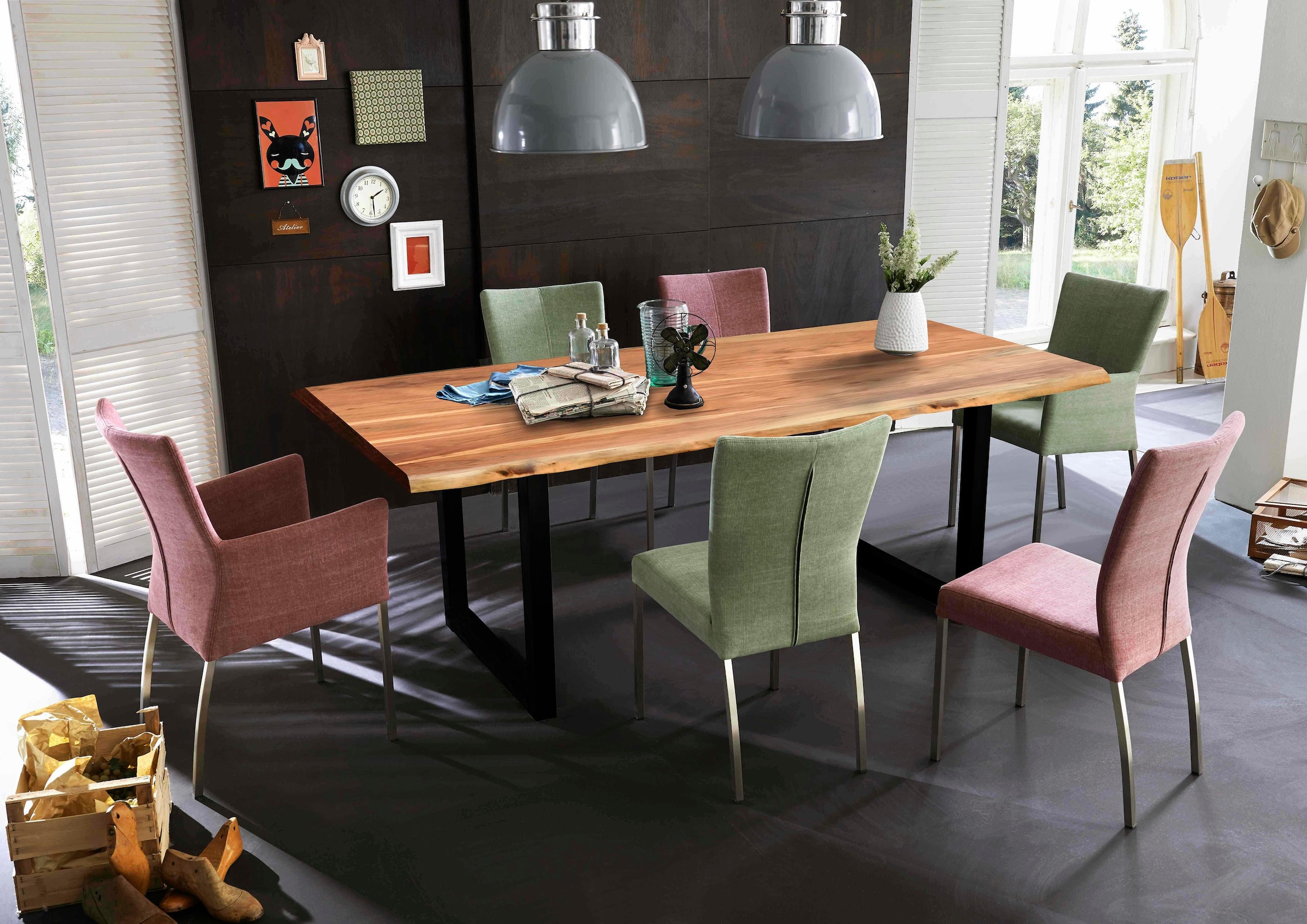 SIT Esstisch »Tops&Tables«, mit mit aus auf wie Raten Akazie Baumkante Tischplatte gewachsen bestellen