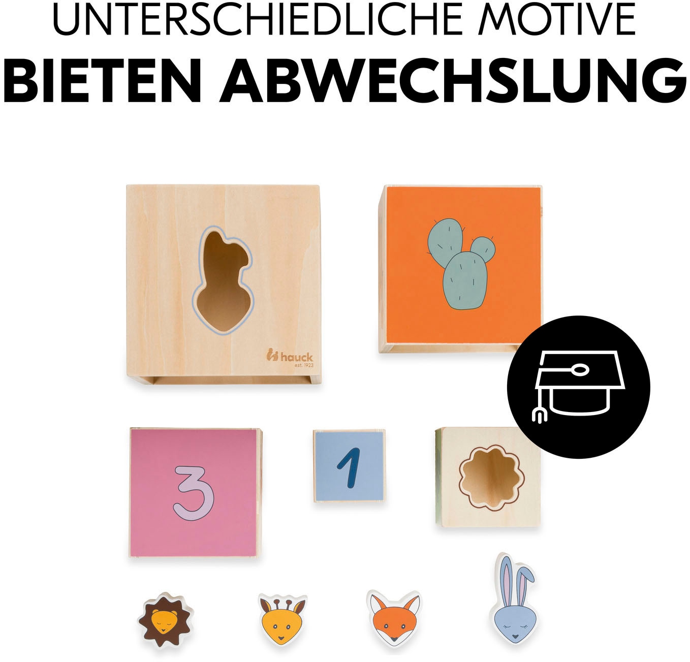 Hauck Stapelspielzeug »Stack N Rise«, FSC® - schützt Wald - weltweit