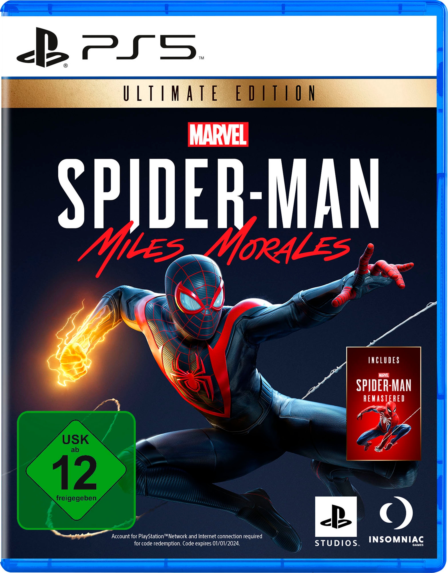 Sony Interactive Entertainment Marvel's Spider-Man : Miles Morales - Ultimate Edition PlayStation 5