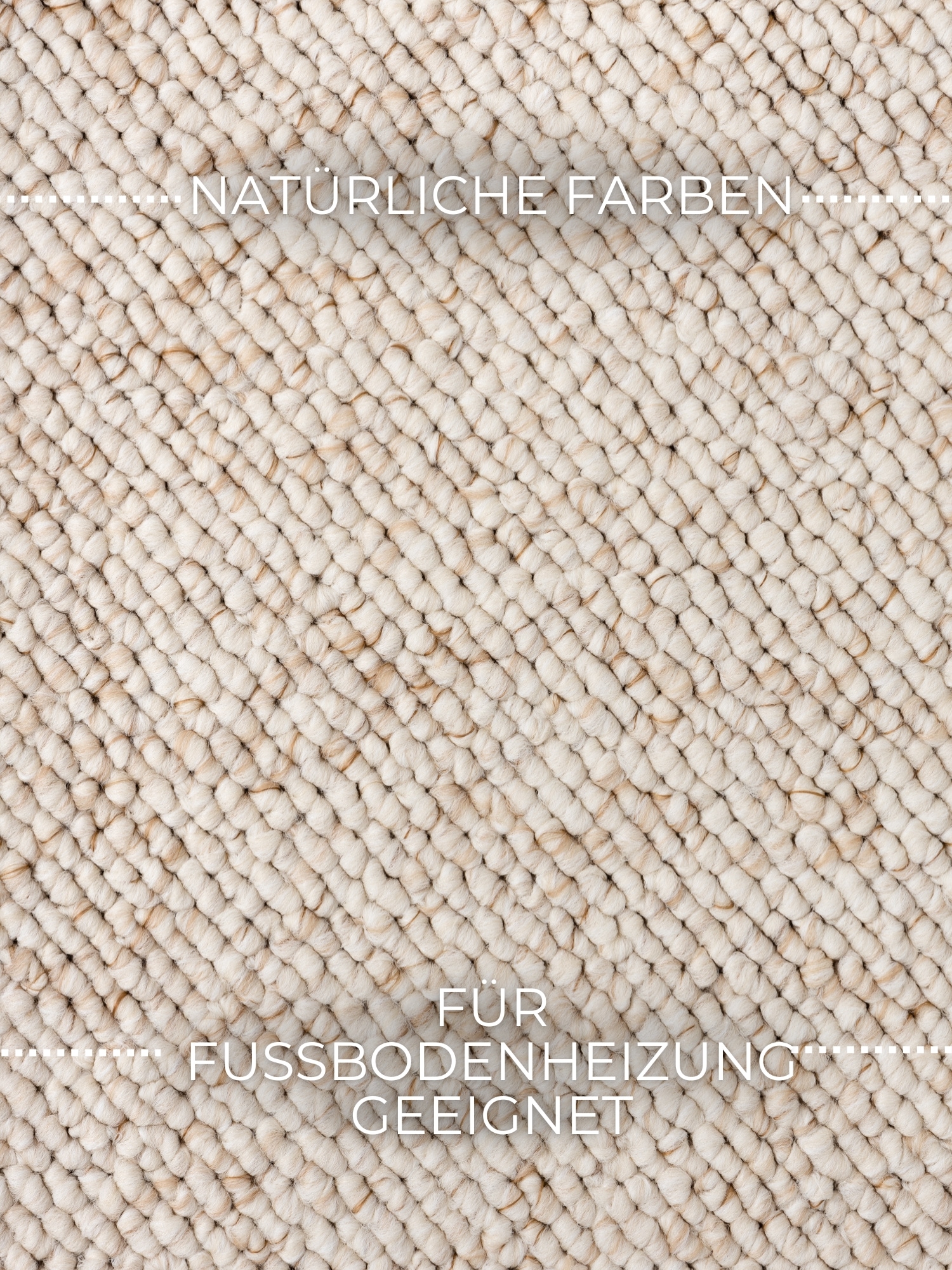 ELLE DECORATION Teppich »Rocco«, rechteckig, 10 mm Höhe, Läufer, waschbar, Wohnzimmer, Esszimmer, Woll-Optik