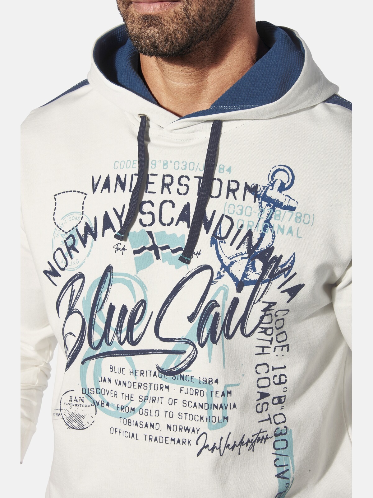 Jan Vanderstorm Sweatshirt »Sweatshirt PERKAN«, (1 tlg.)