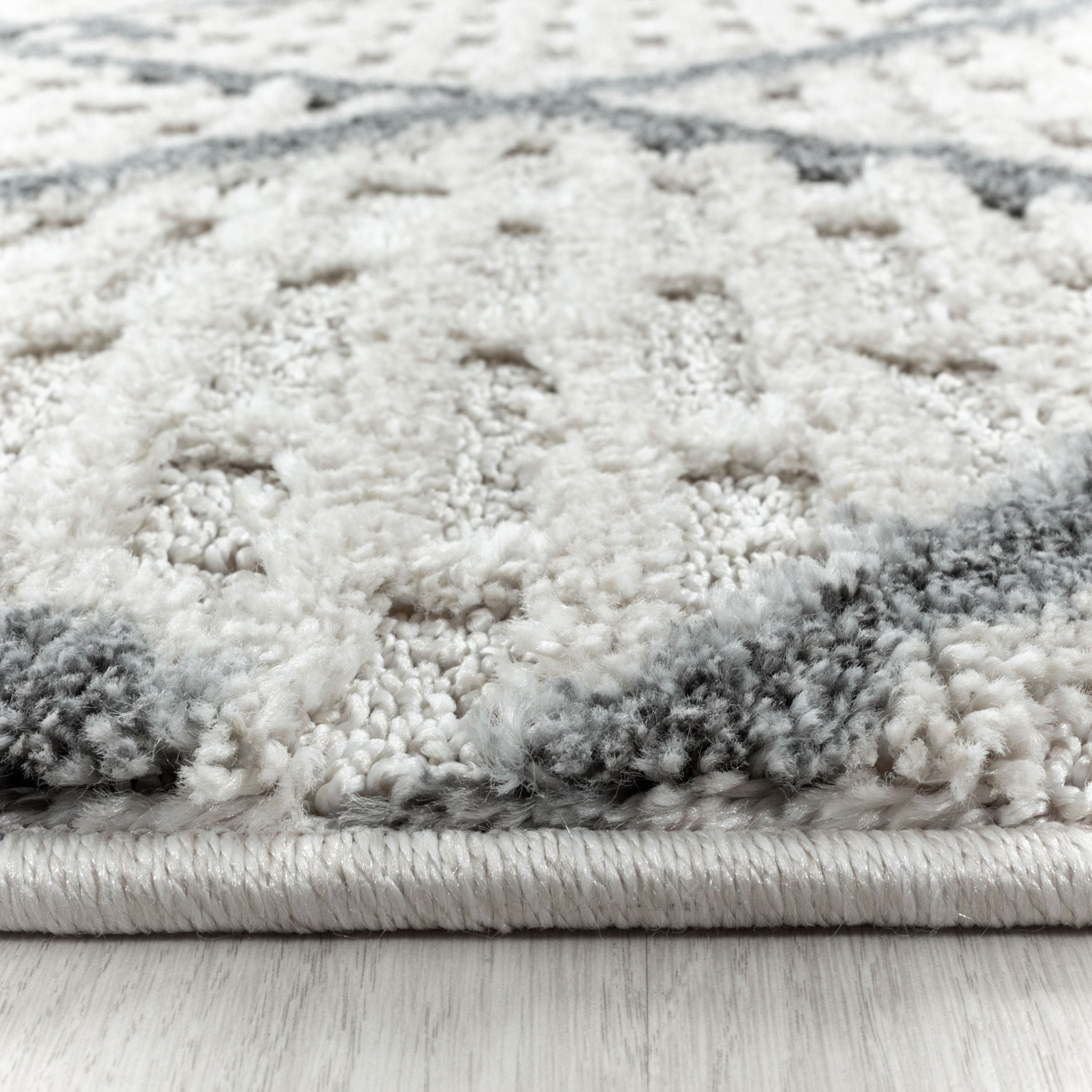 Ayyildiz Teppiche Teppich »PISA 4701«, rund, 20 mm Höhe, Läufer, rund, Hoch Tief Struktur, Wohnzimmer,Schlafzimmer
