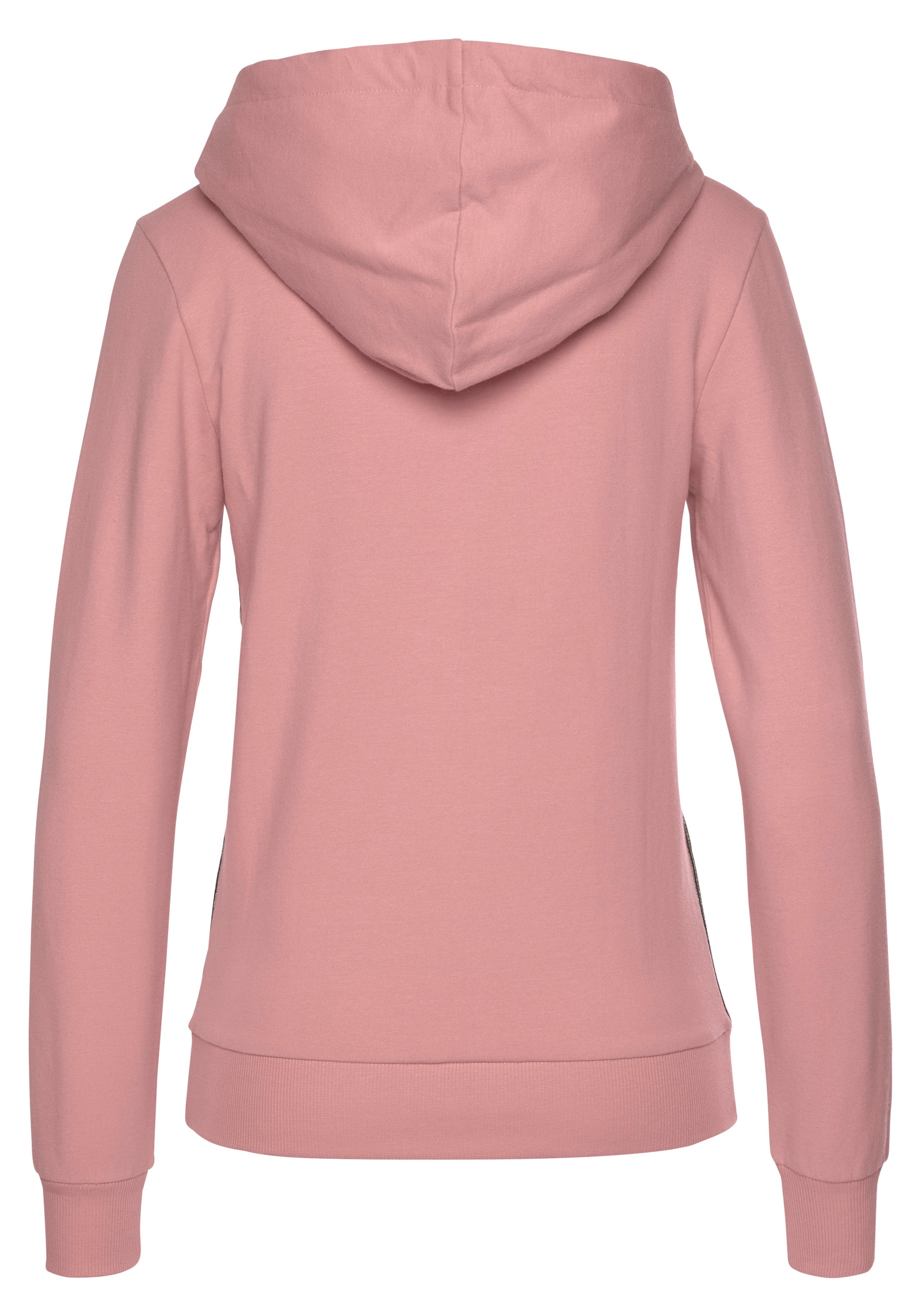 Bench. Kapuzensweatjacke, mit Glitzer Streifen
